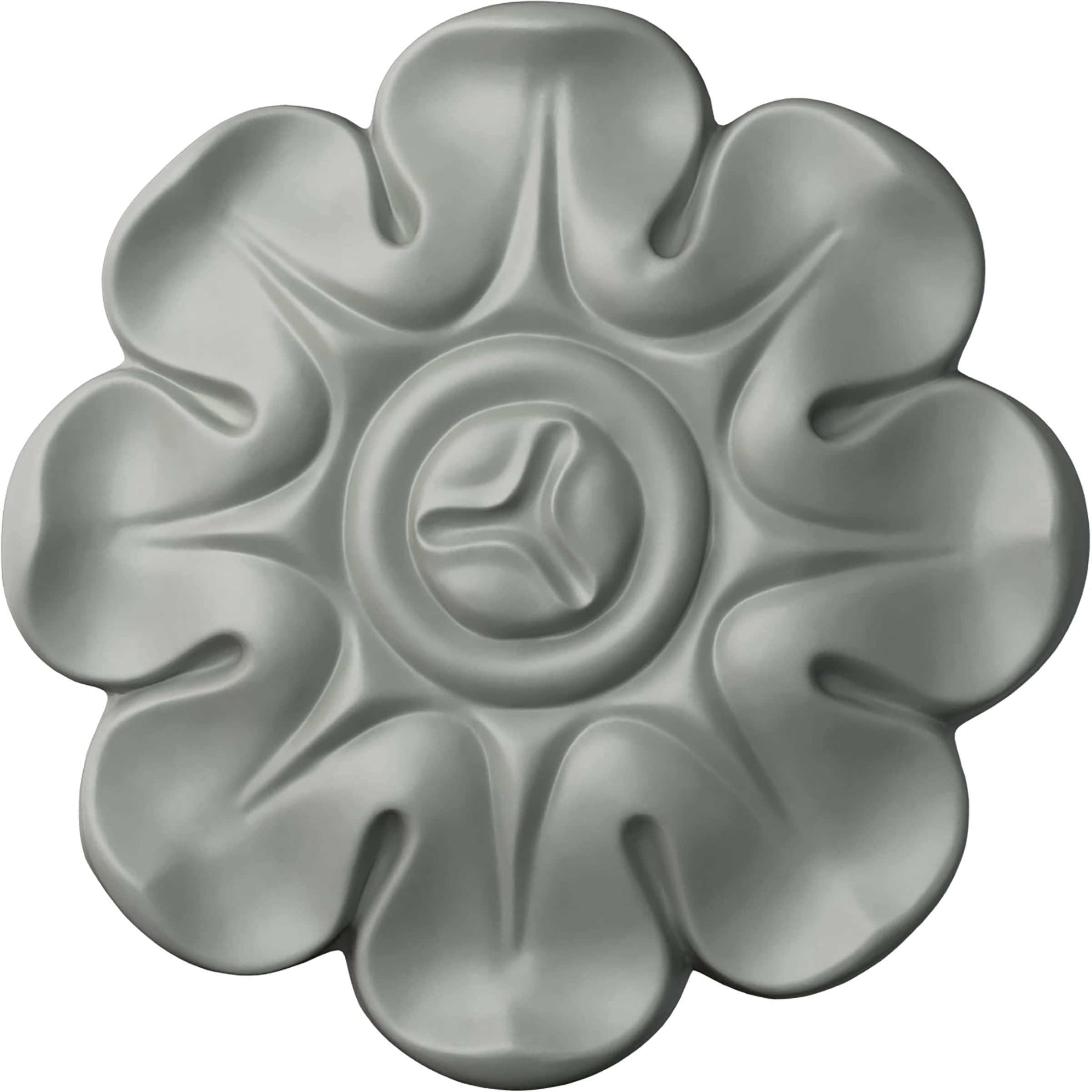 Ekena Millwork ONL04X04X01HE Helene 4.125-Inches W x 4.125-Inches H Primed Applique