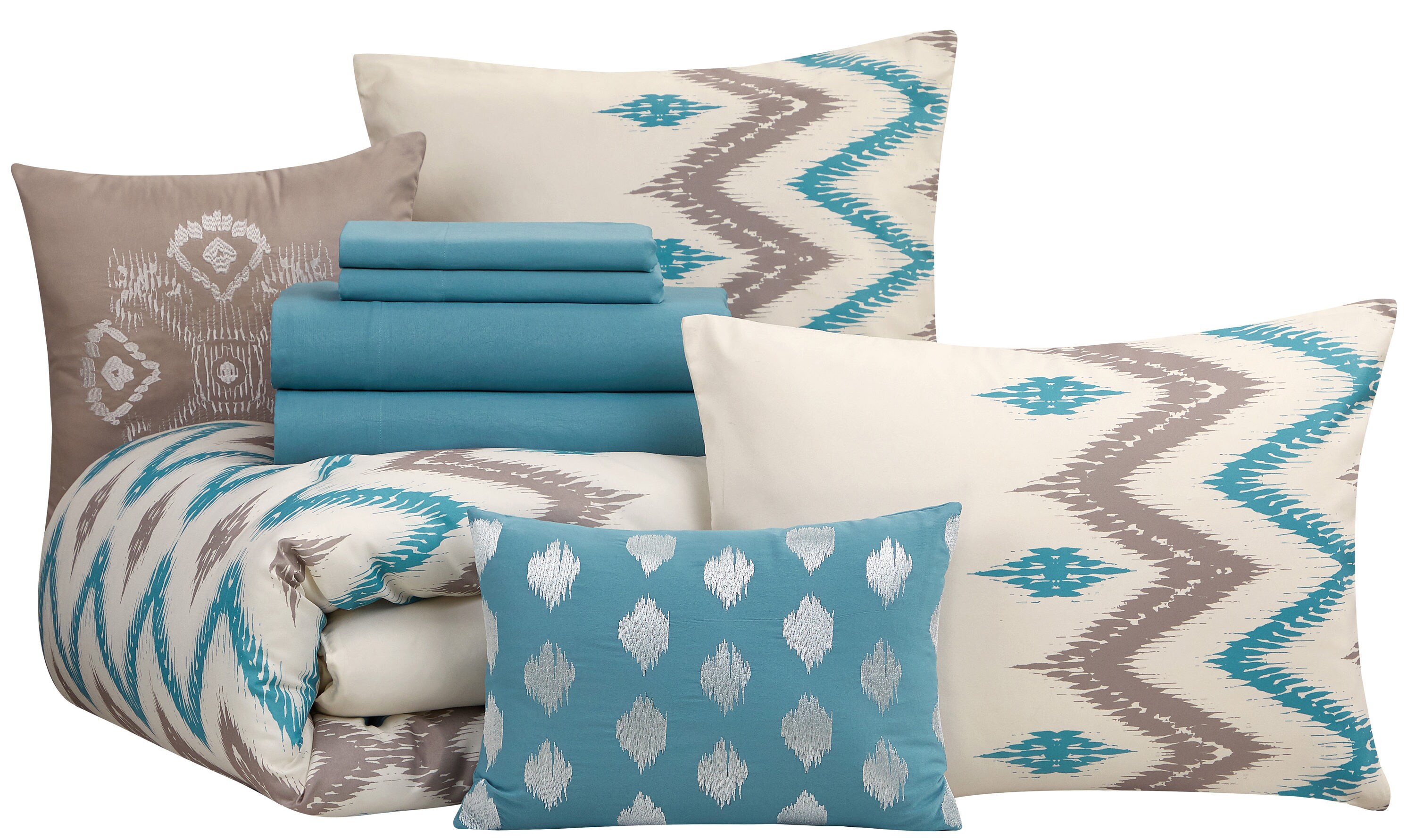 Nanshing CAMERON10-K-BLU bedding - View #2