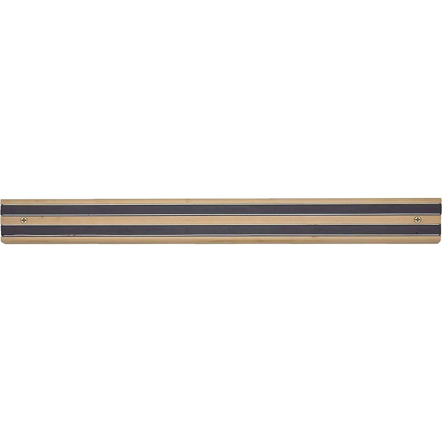 Lehman's HIC Kitchen Magnetic Knife Holder and Tool Storage Bar - Wood - 18 inches #1274230