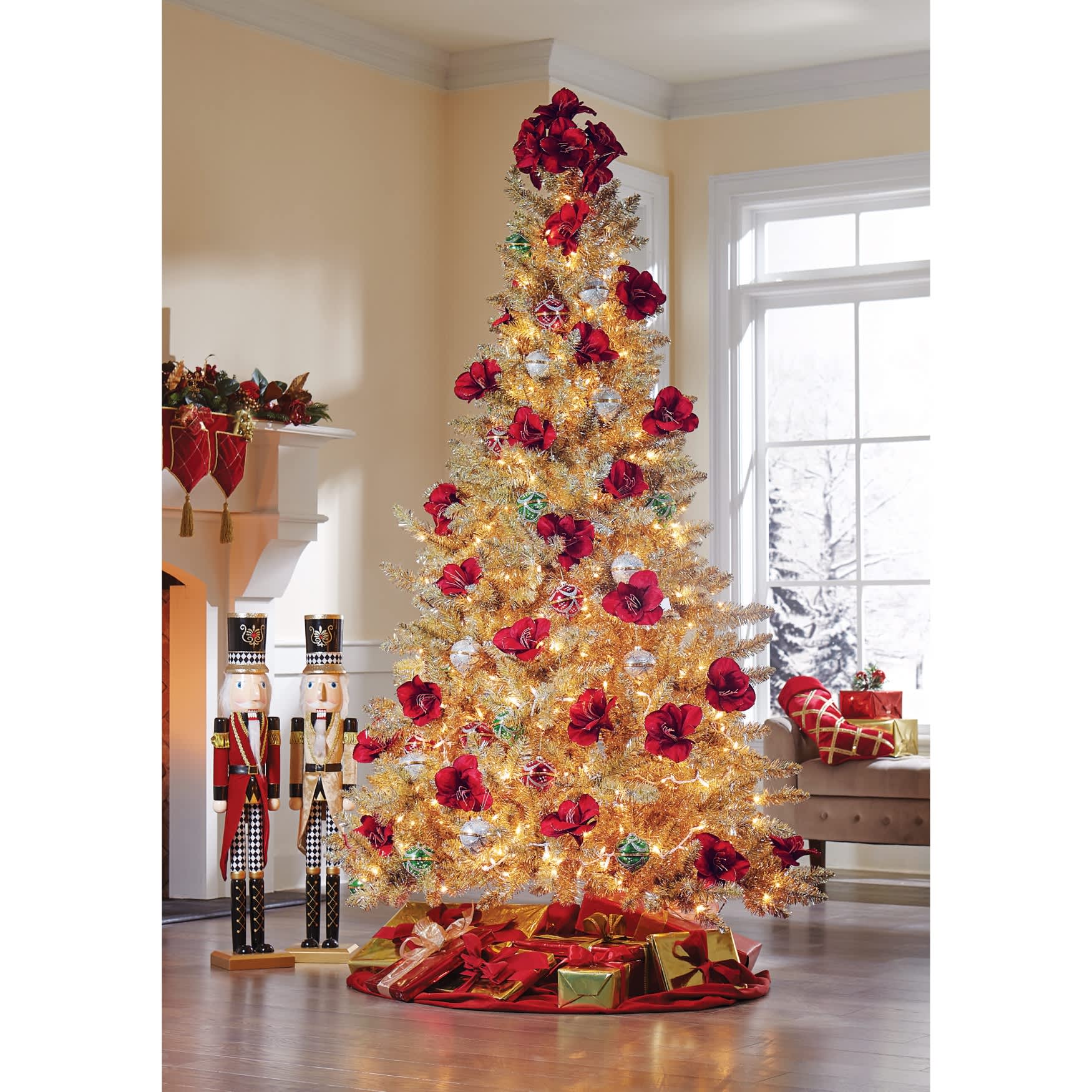 BrylaneHome 196438789843 Table-Christmas-Decorations - View #3