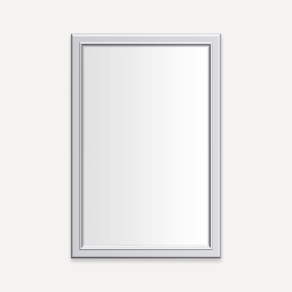 Robern  DM2030BM Main Line 191/8 Inch W x 297/8 Inch H Traditional Rectangular Framed Bathroom Wall Mirror