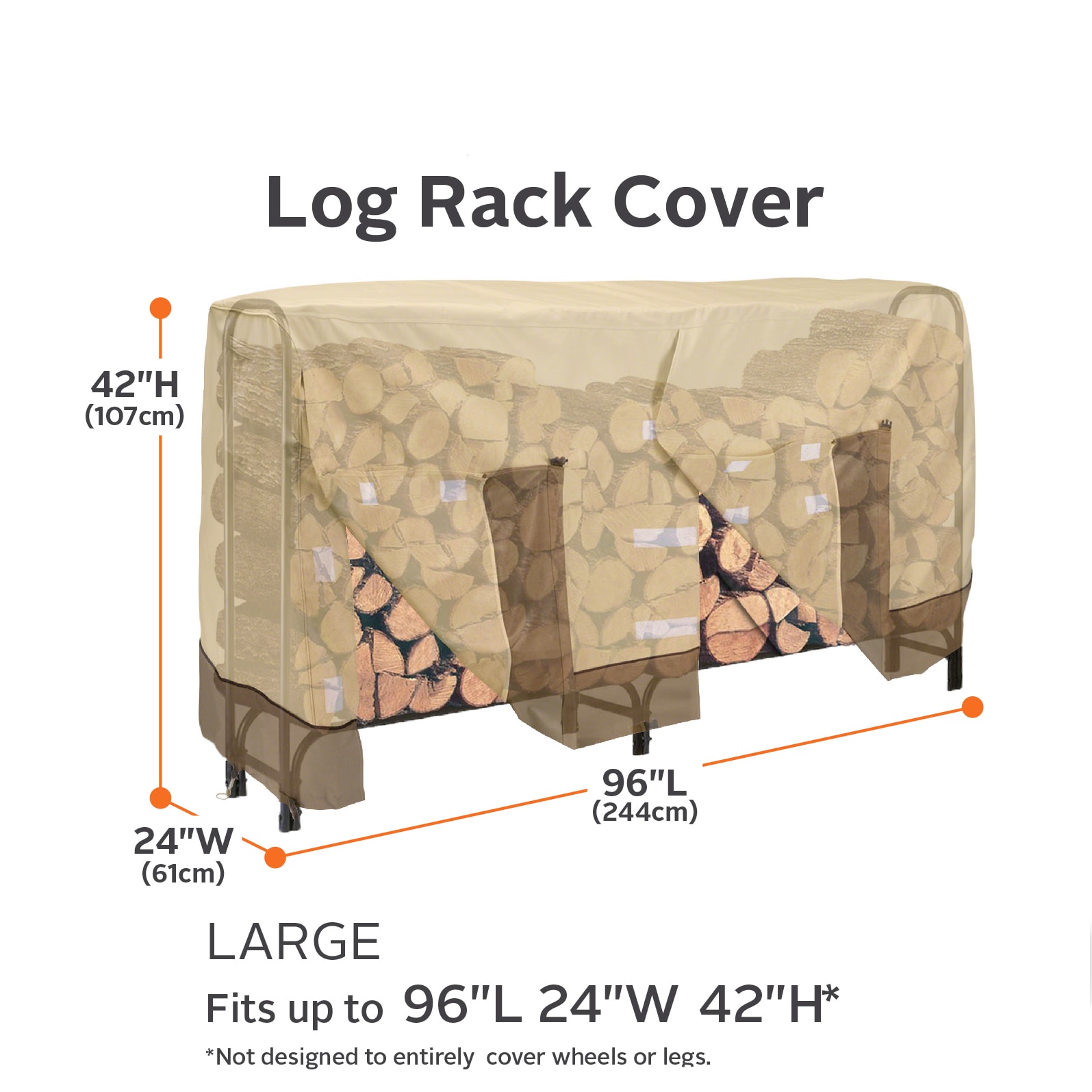 Classic Accessories 72982 Log-Rack-Covers - View #4