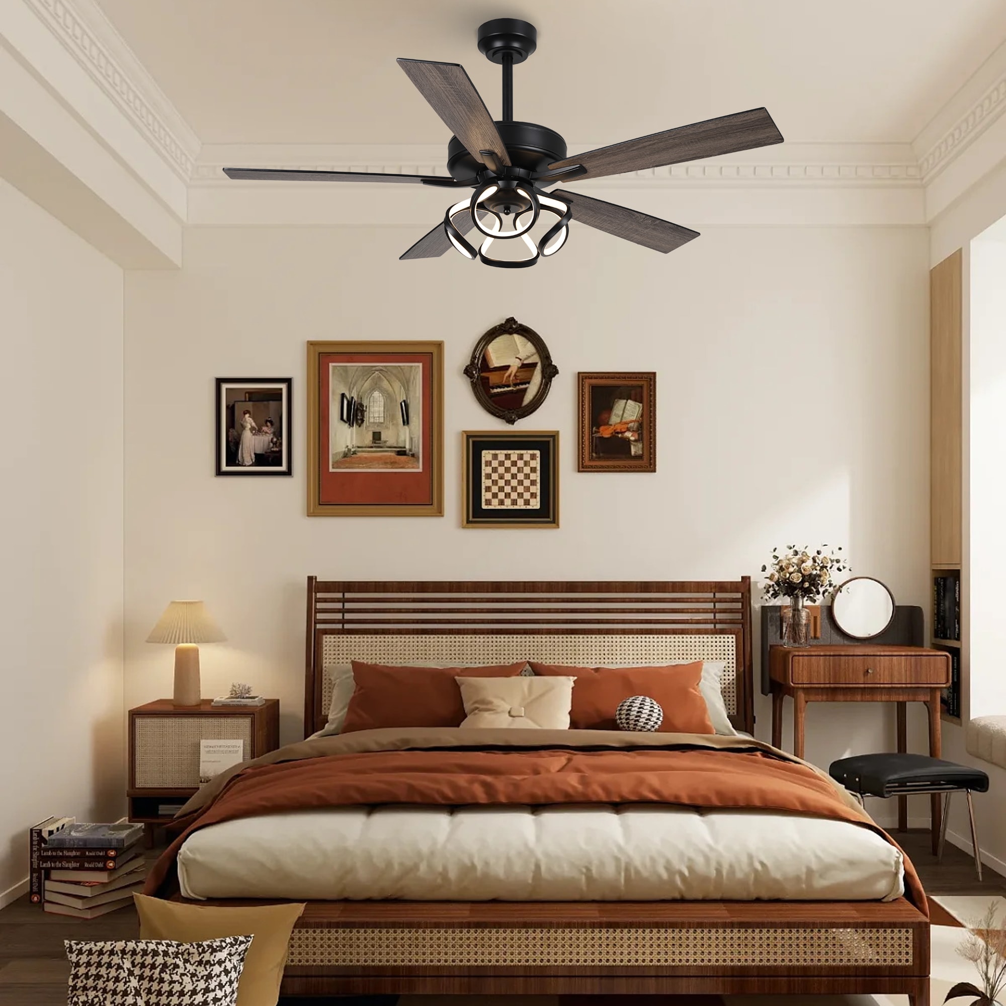 Parrot Uncle F6367BK110V Ceiling-Fans - View #4