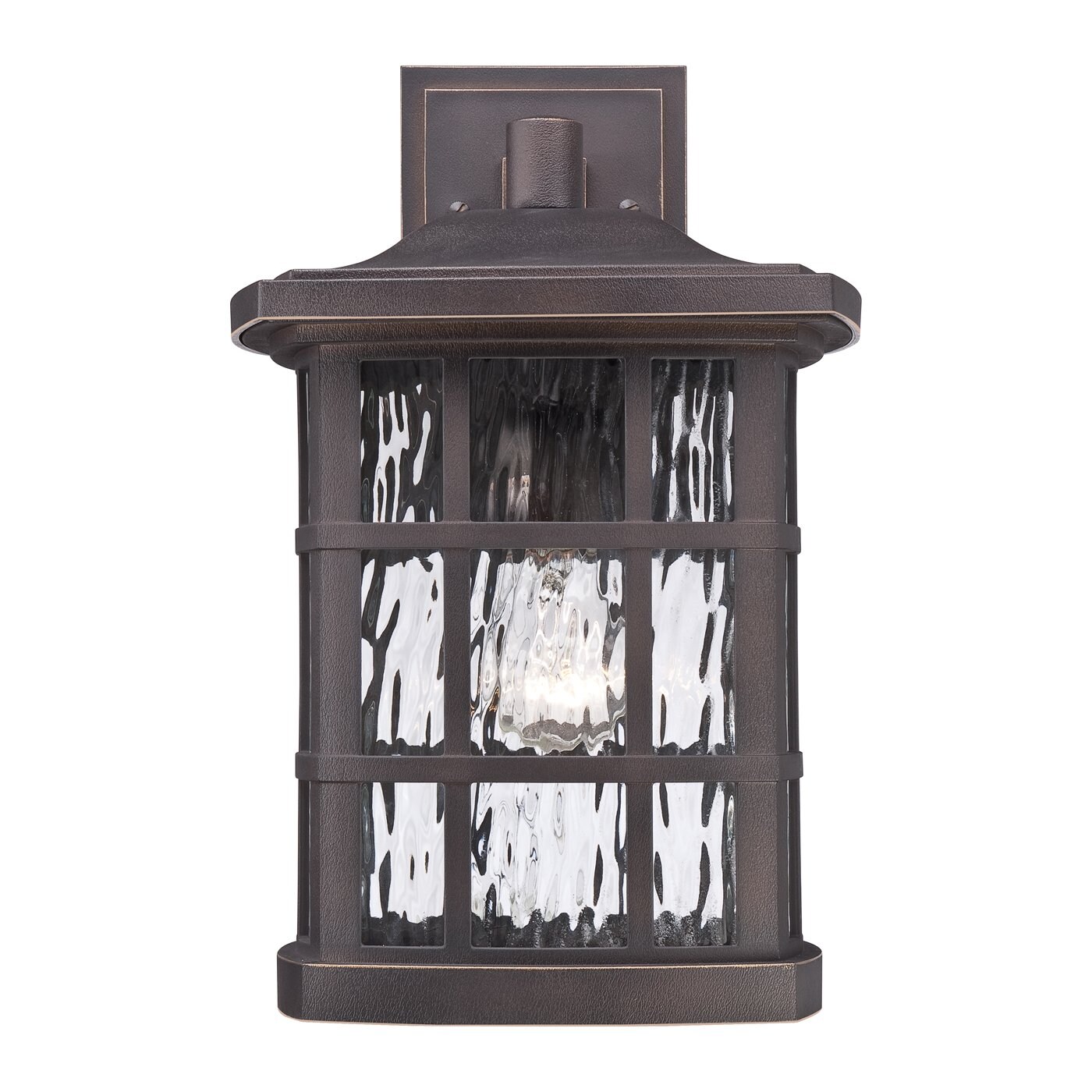 Quoizel Stonington 15-in H Palladian Bronze LED Outdoor Wall Light