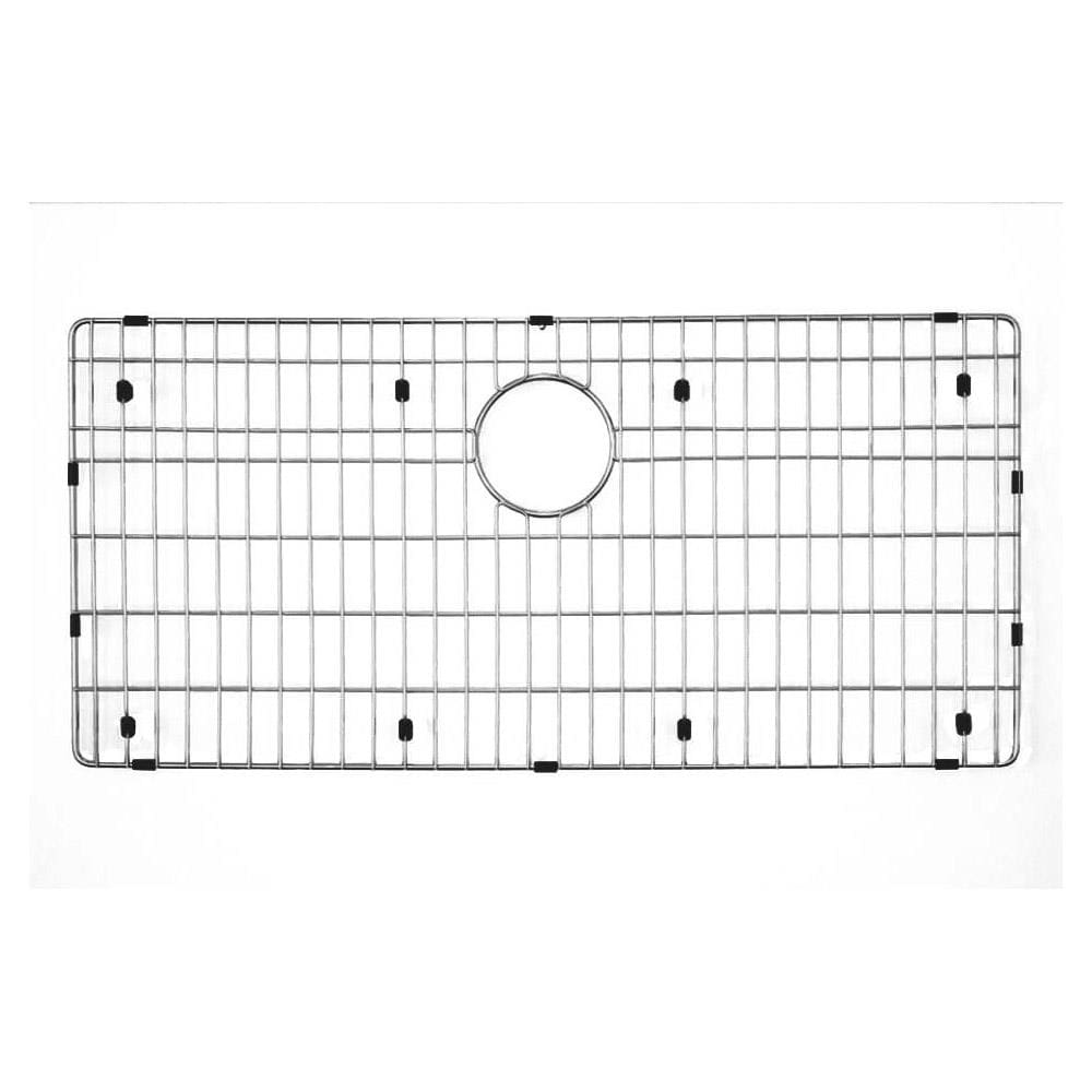 Miseno MNOGR3620F 15.5-Inches x 32.625-Inches Back center Drain Stainless steel Sink grid