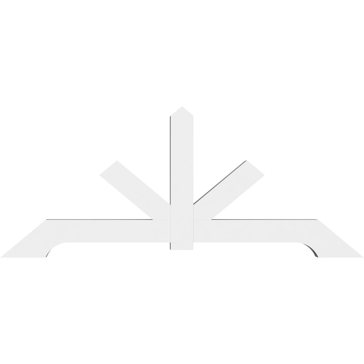 Ekena Millwork GBP096X40X0606VAN00 Exterior-Brackets-Braces - View #2