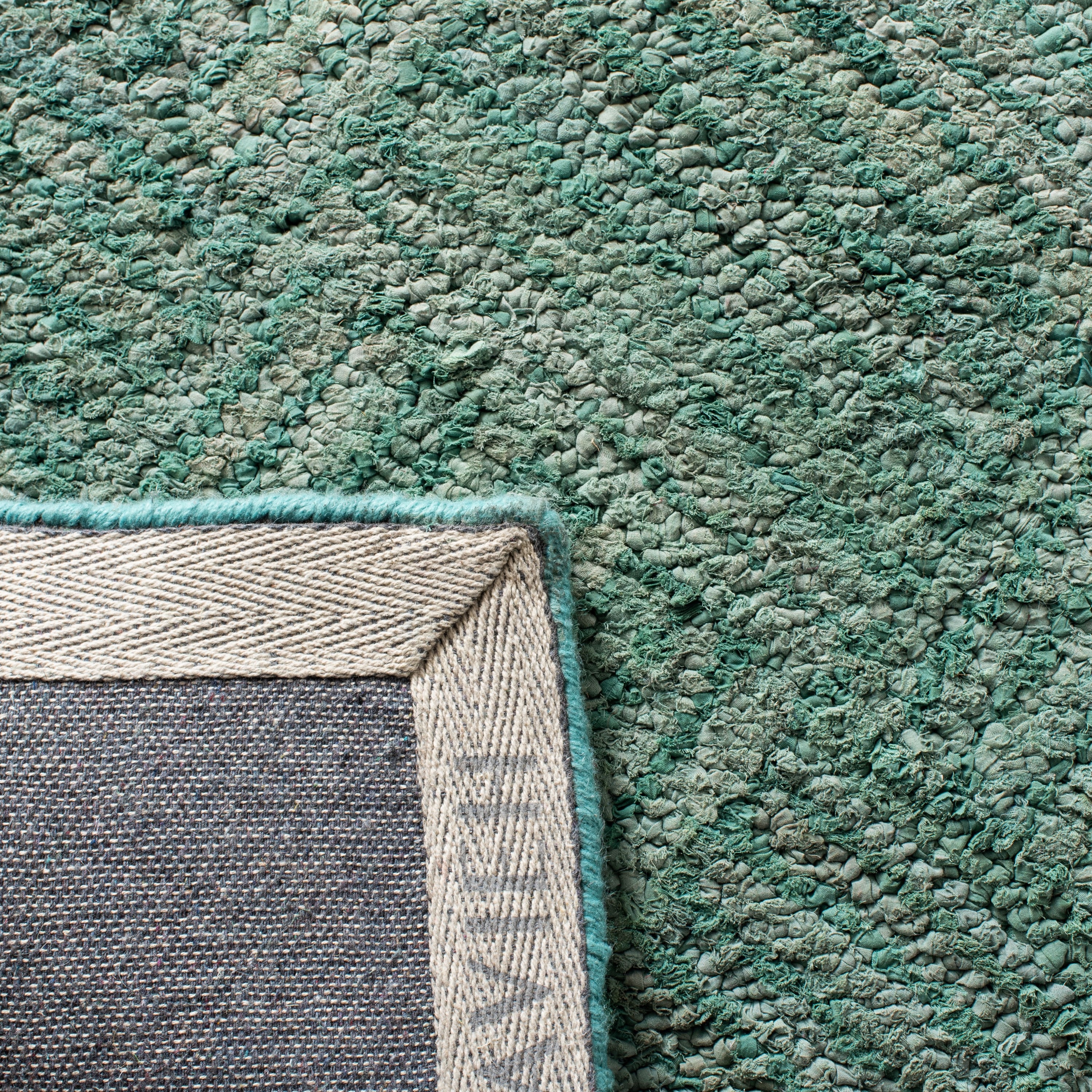 Nantucket Green Multicolor 10' x 14' Hand-Tufted Wool Area Rug