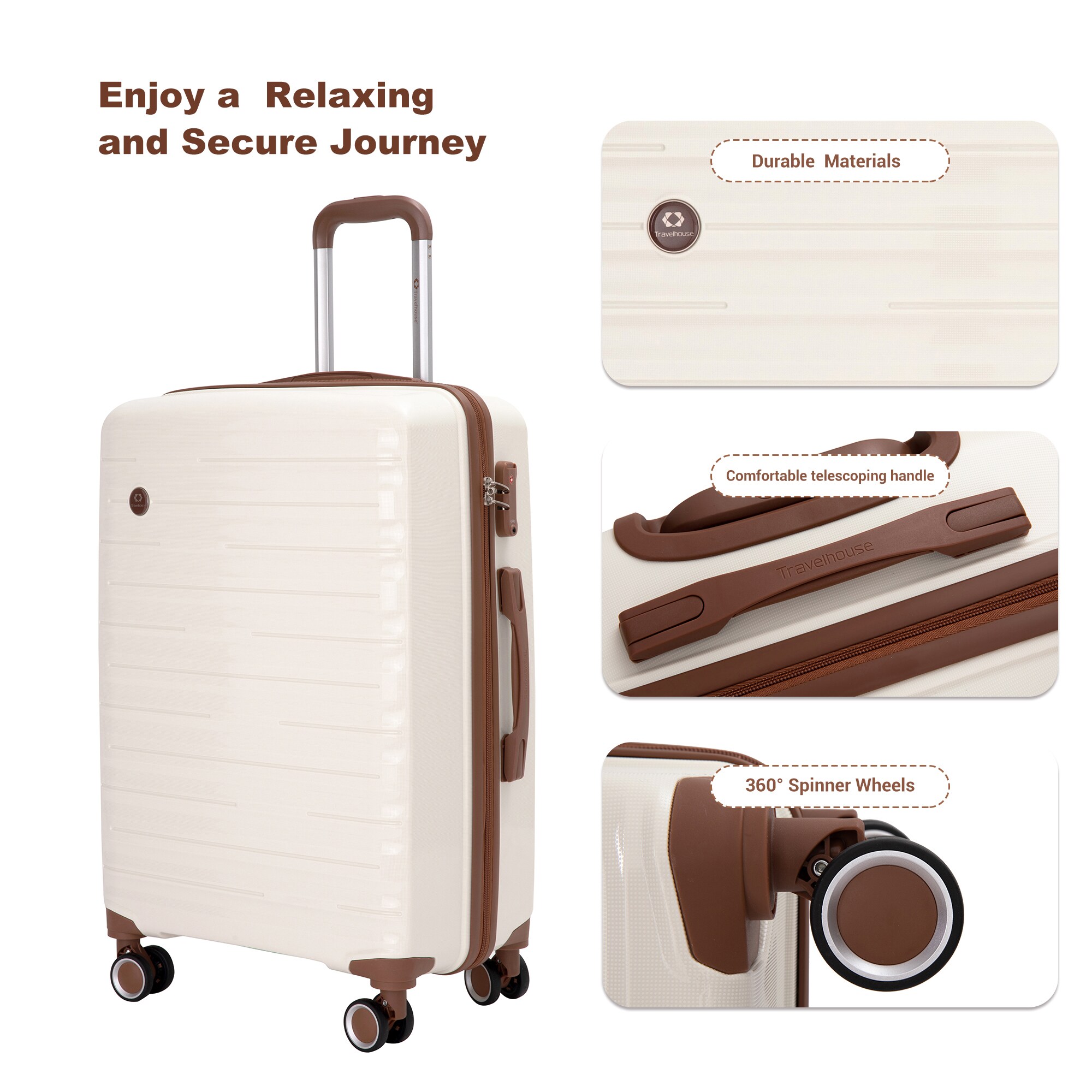 SINOFURN SYD9400001WT Luggage-And-Luggage-Sets - View #17