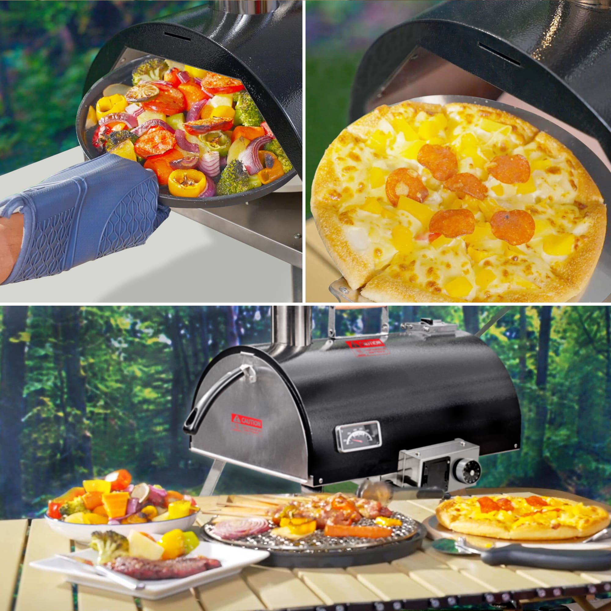Lordear LBNE240302MAR Outdoor-Pizza-Ovens - View #2