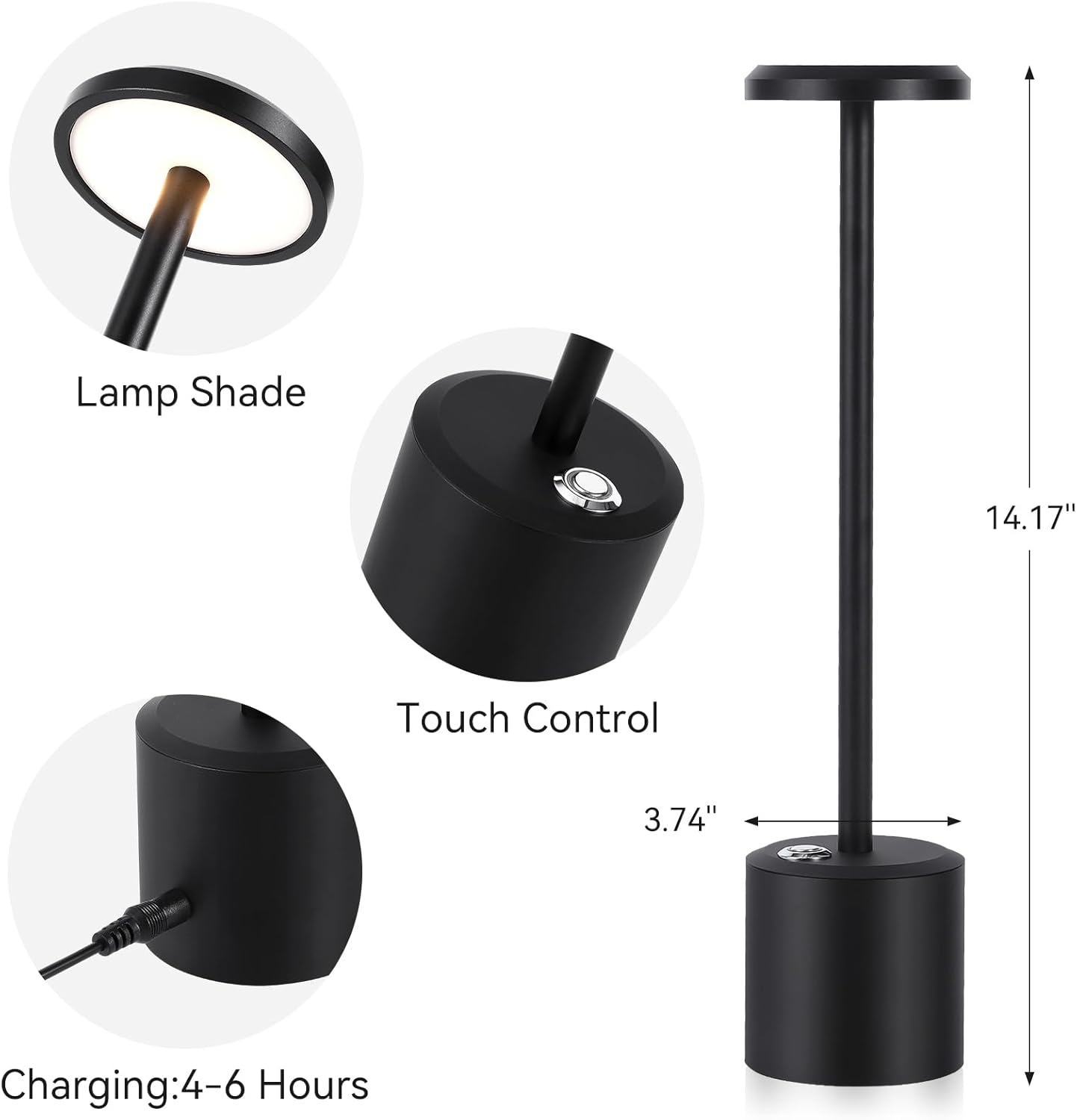 Qeetex DHZ-PHO-0Z43SQDL Desk-Table-Lamps - View #4