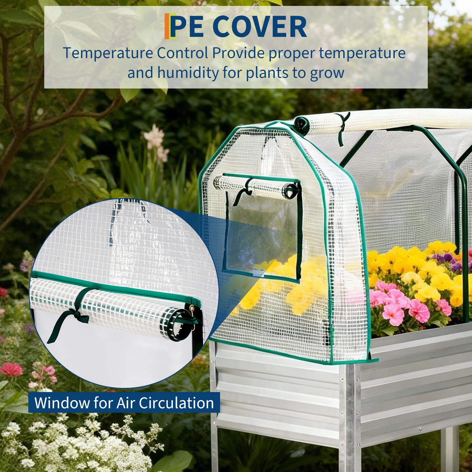 Garvee PPG34D5MVRN001 Raised-Garden-Beds - View #4