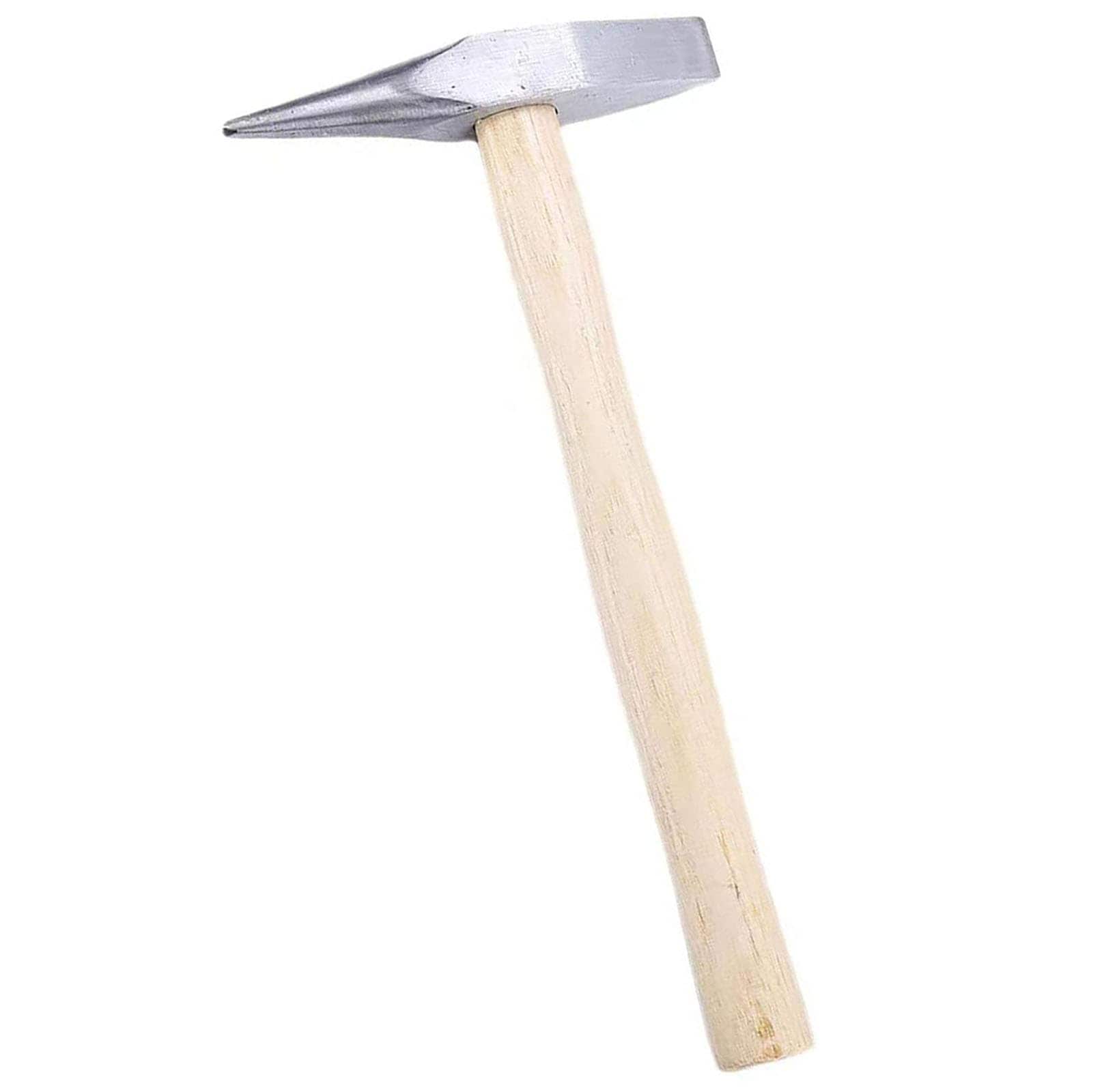 Ahfiwaso 17 Point 6 Ounce Forged Steel Welding Hammer 13 Point 1 Inch Dual Head with Wooden Handle for Metalworking and Chipping 1 Piece #LAH0626H055