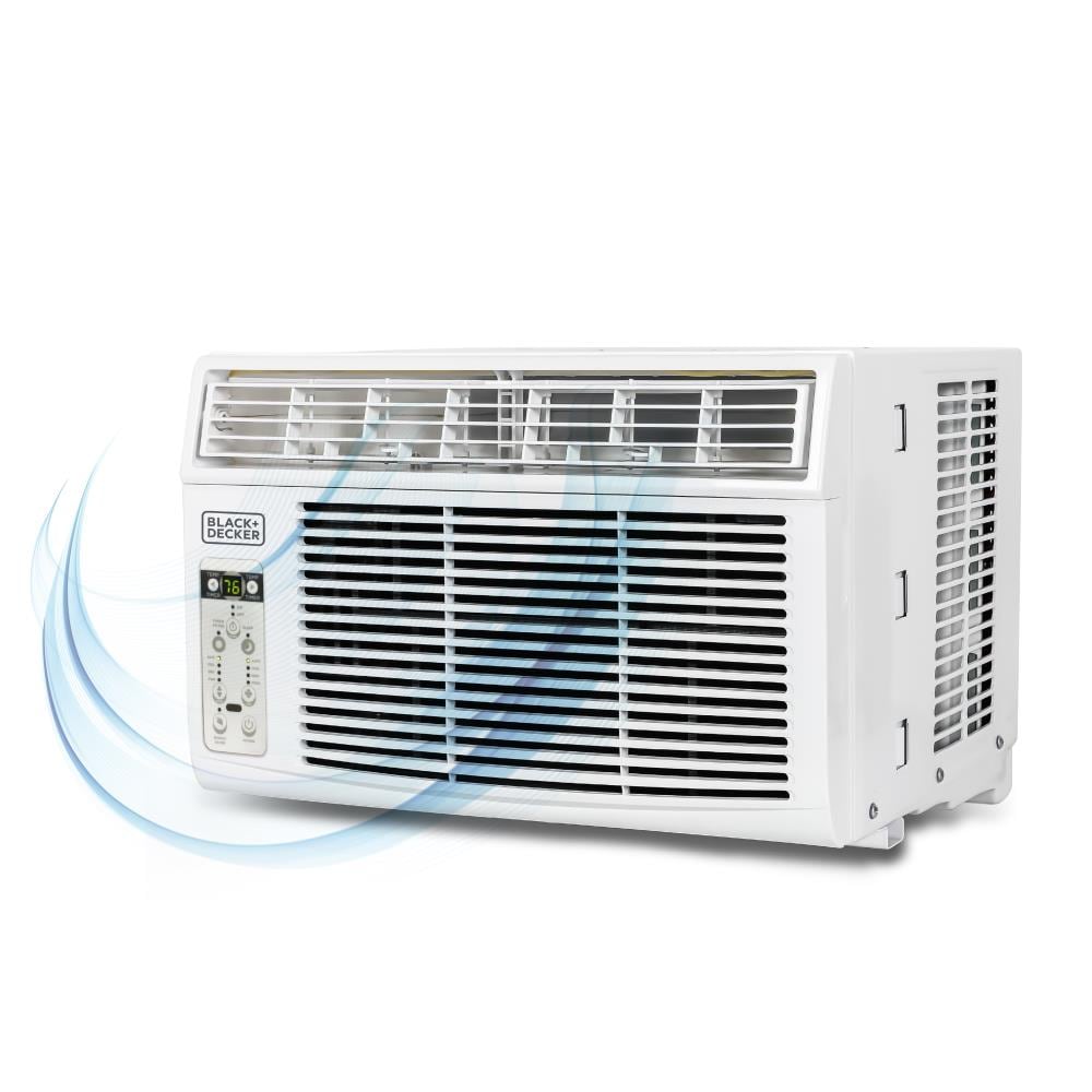 BLACK+DECKER 450-sq ft Window Air Conditioner with Remote (115-Volt; 10000- BTU) in the Window Air Conditioners department at