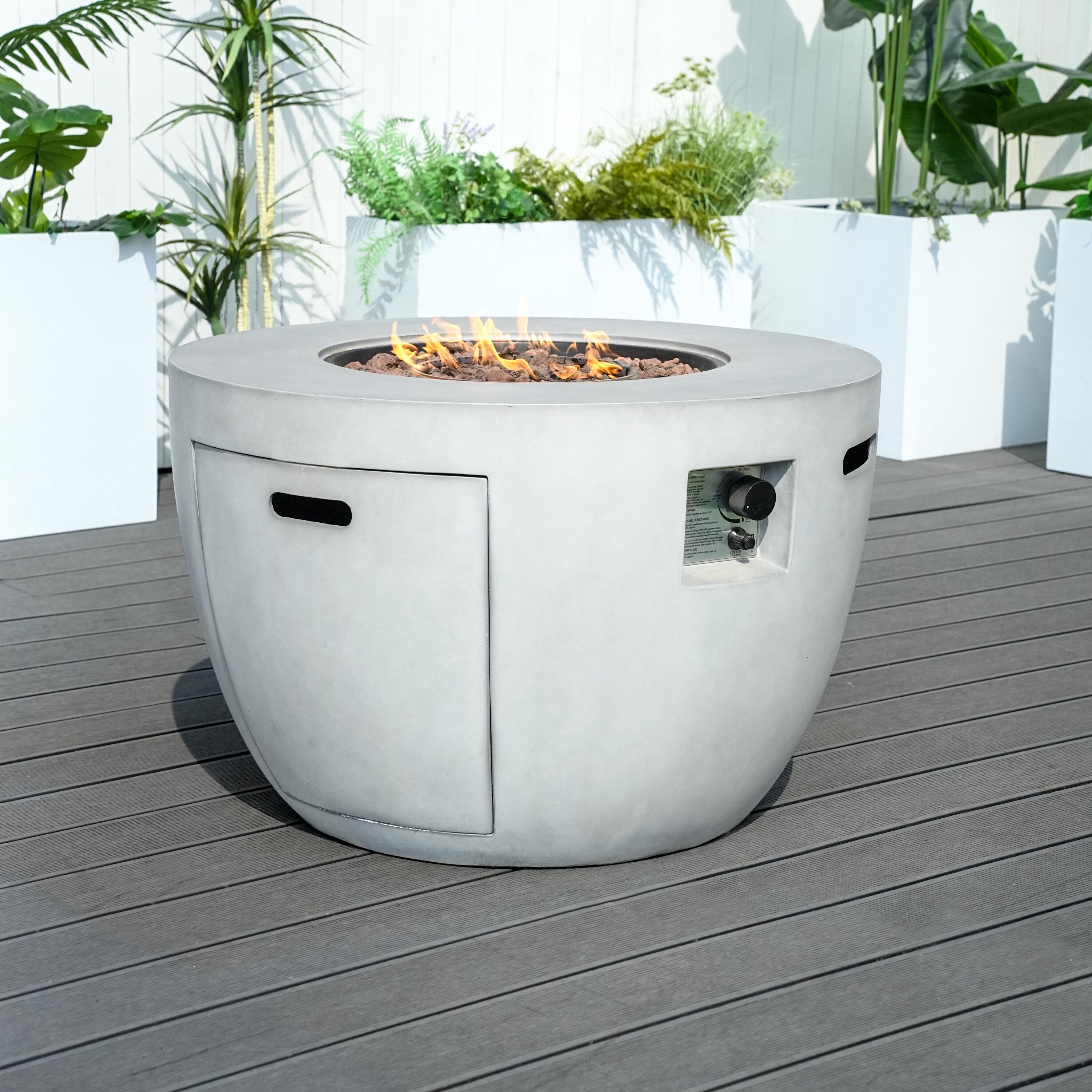 Direct Wicker DWG-2160 Outdoor-Gas-Firepits - View #10