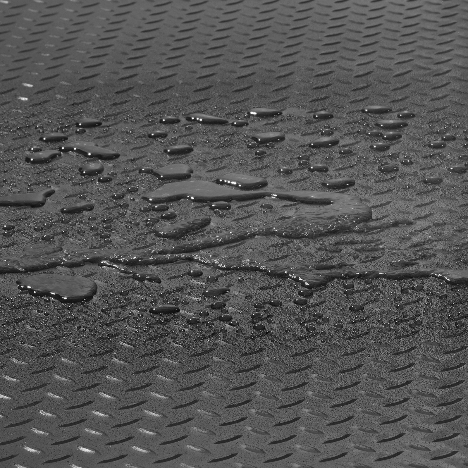 Tinyhomie Garage Floor Mats 2 Rolls 17 x 3.6 Ft Garage Mat 2.5mm Thickness Black Garage Flooring PVC Garage Mats for Under Car