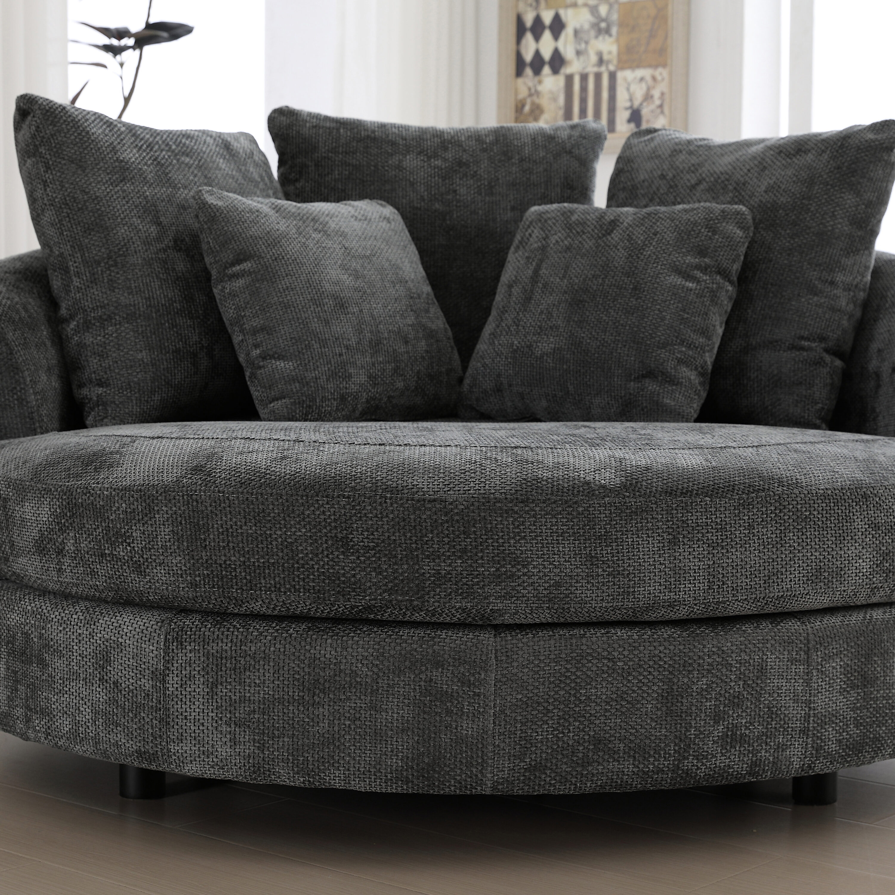 Hrinhom HC-W1105-CHARCOAL chairs - View #6