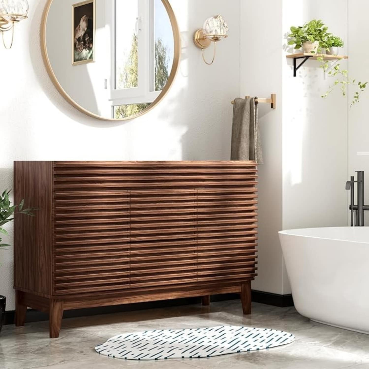 LOVMOR SF-R-YSG-48WD vanities - View #3