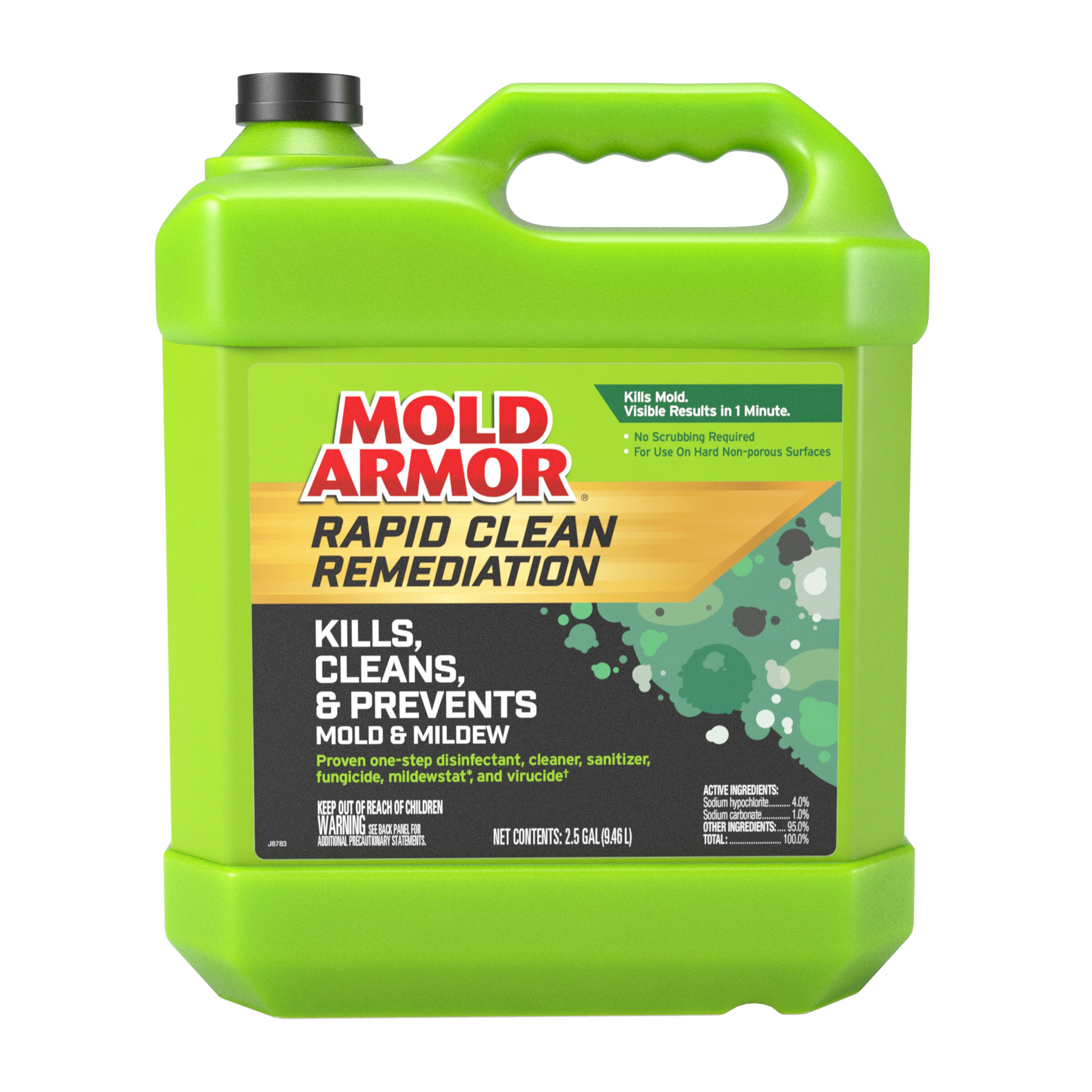 Mold Armor 320 fl oz Mold Remover: Kills, Cleans, and Prevents Mold and  Mildew, One-Step Remediation, Disinfects and Sanitizes Surfaces in the Mold  Removers department at