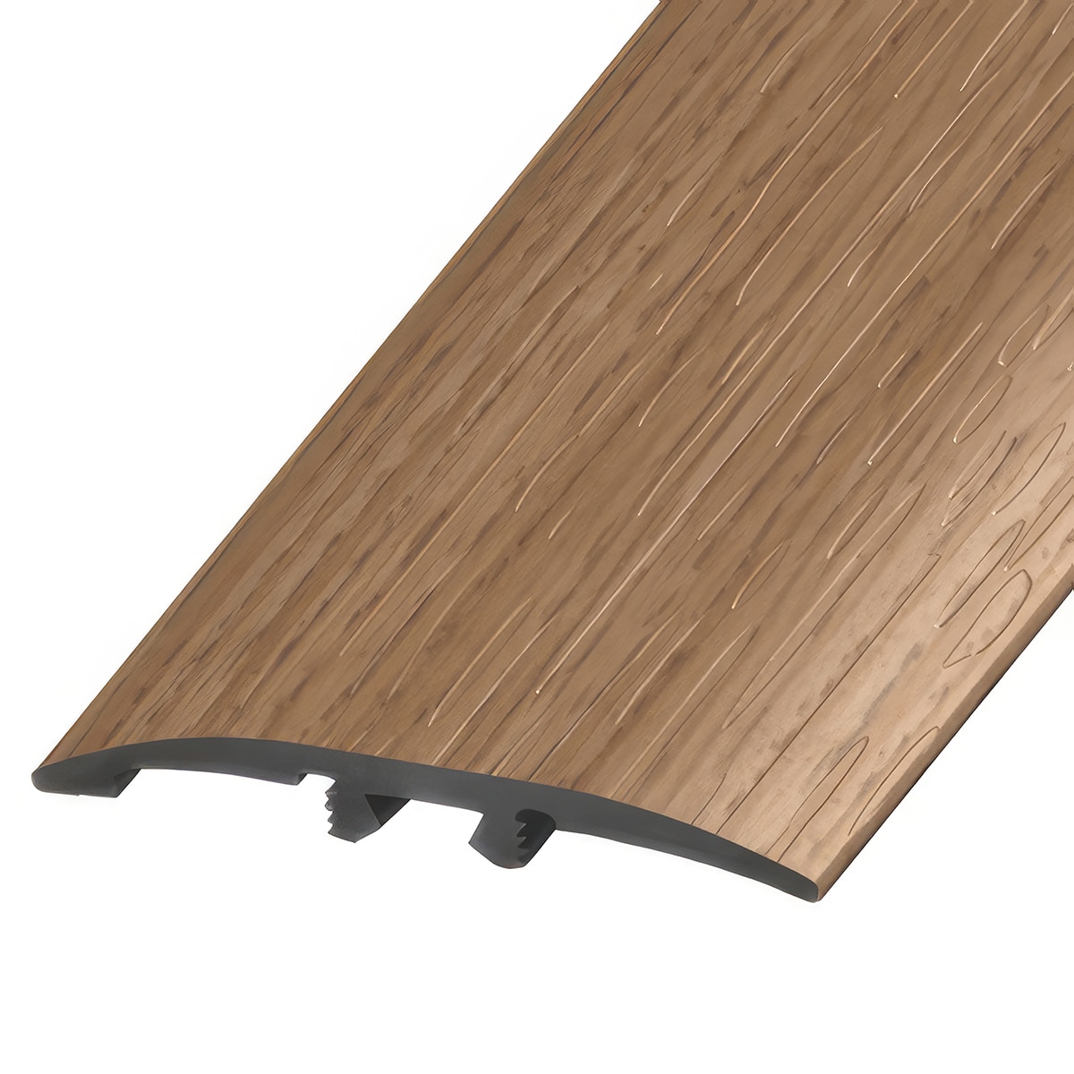 Versatrim SLT-114278 BassCore Lucida-BassCore-Almond Prefinished 0.25-in T x 2-in W x 94-in L PVC 3-in-1 T-moulding/Reducer/Endcap