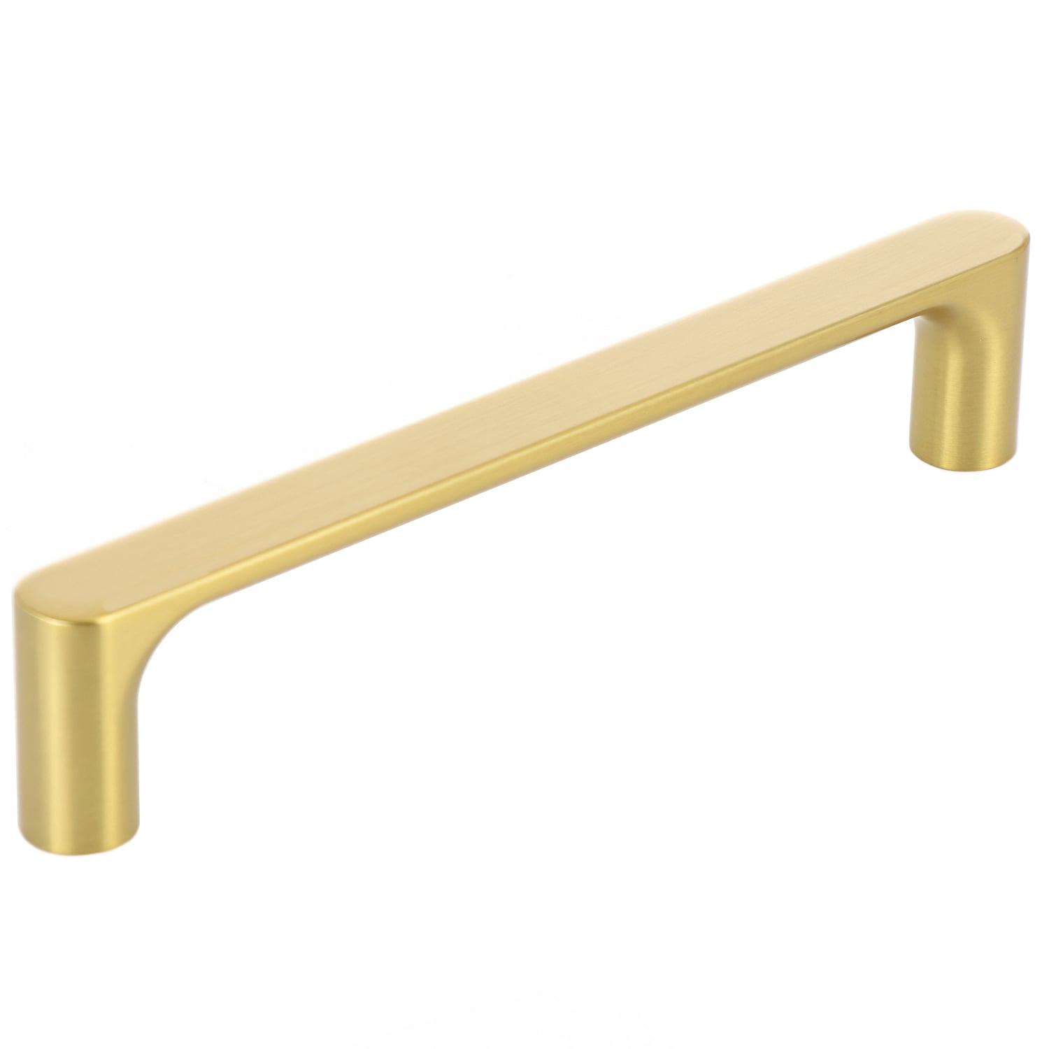 Origin 21 COVE 5-1/16-in , 128mm Center to Center Brushed Gold Cylindrical Handle Drawer Pull 6 -Pack