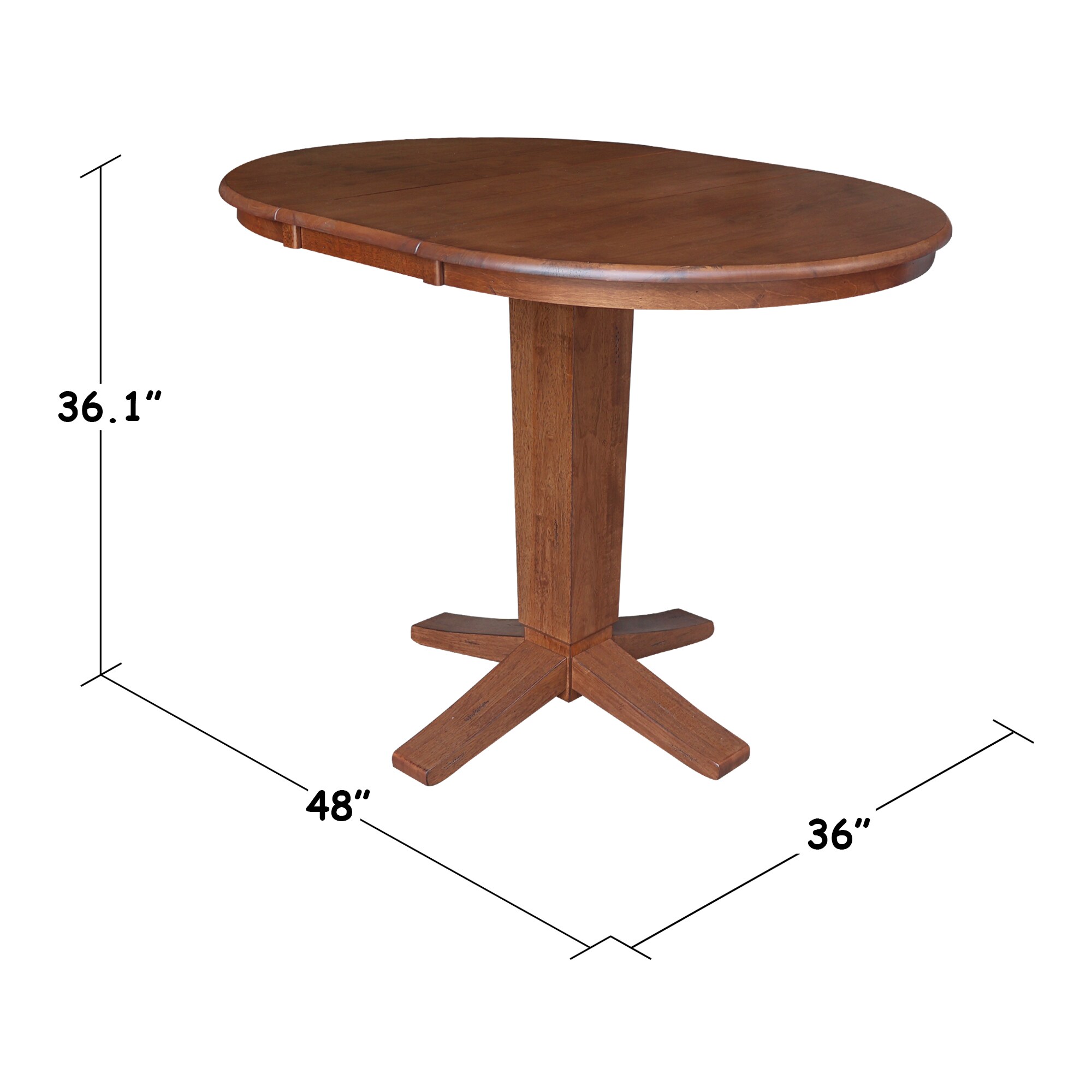 International Concepts K42-36RXT-23B-36 Dining-Tables - View #5