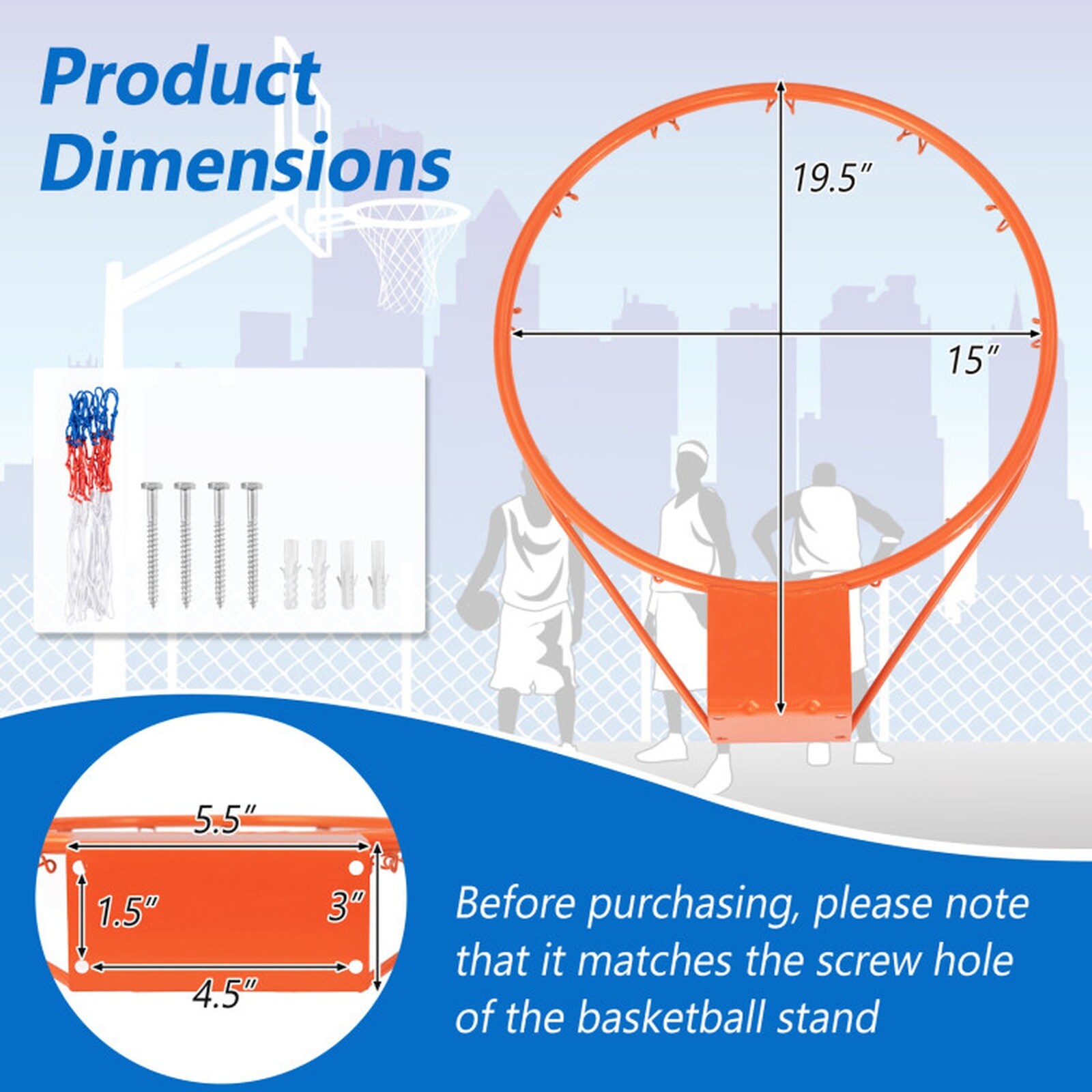 SUGIFT LW108SUGHY1215 Basketball-System - View #3
