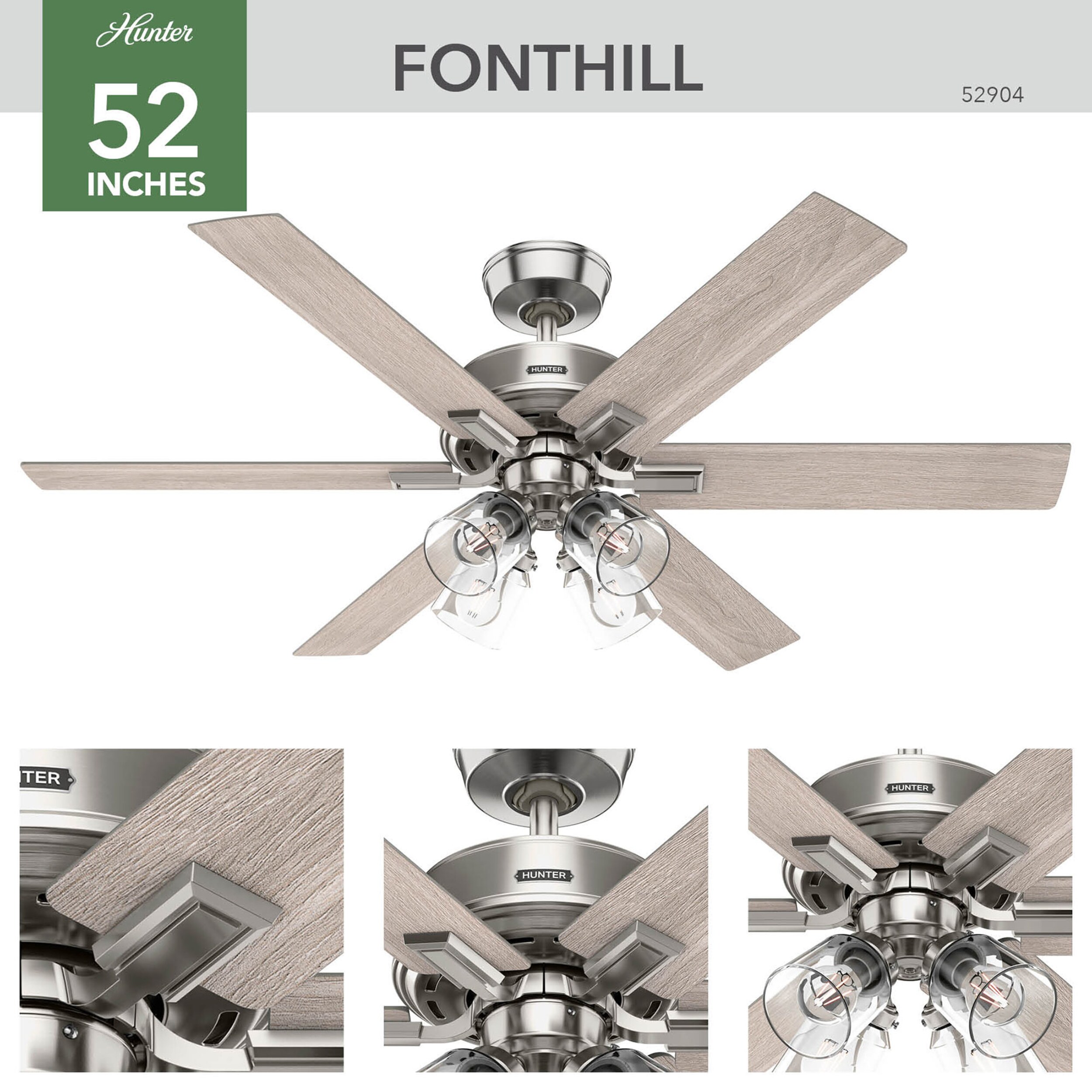 Hunter 52901 Ceiling-Fans - View #3