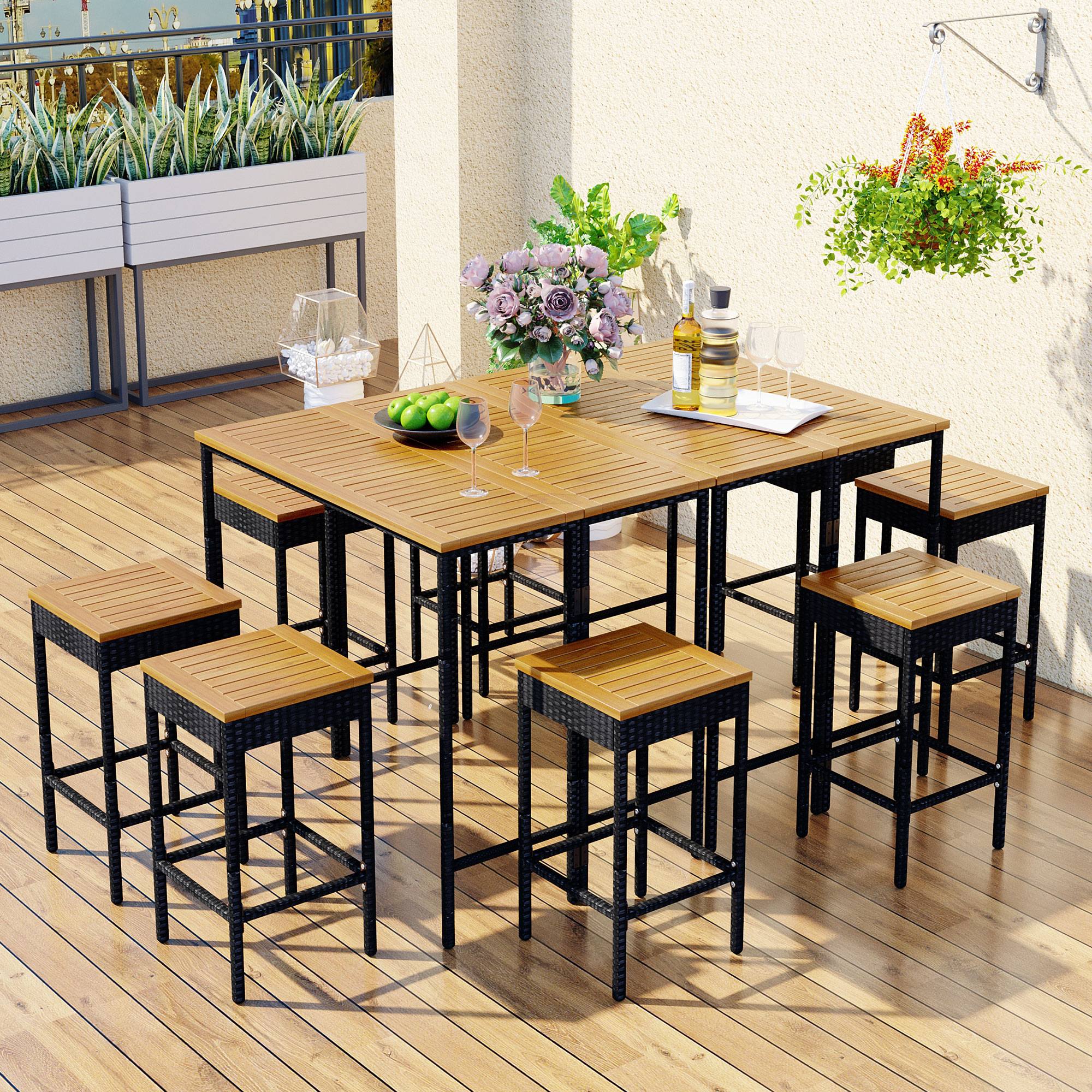 10 piece deals patio dining set