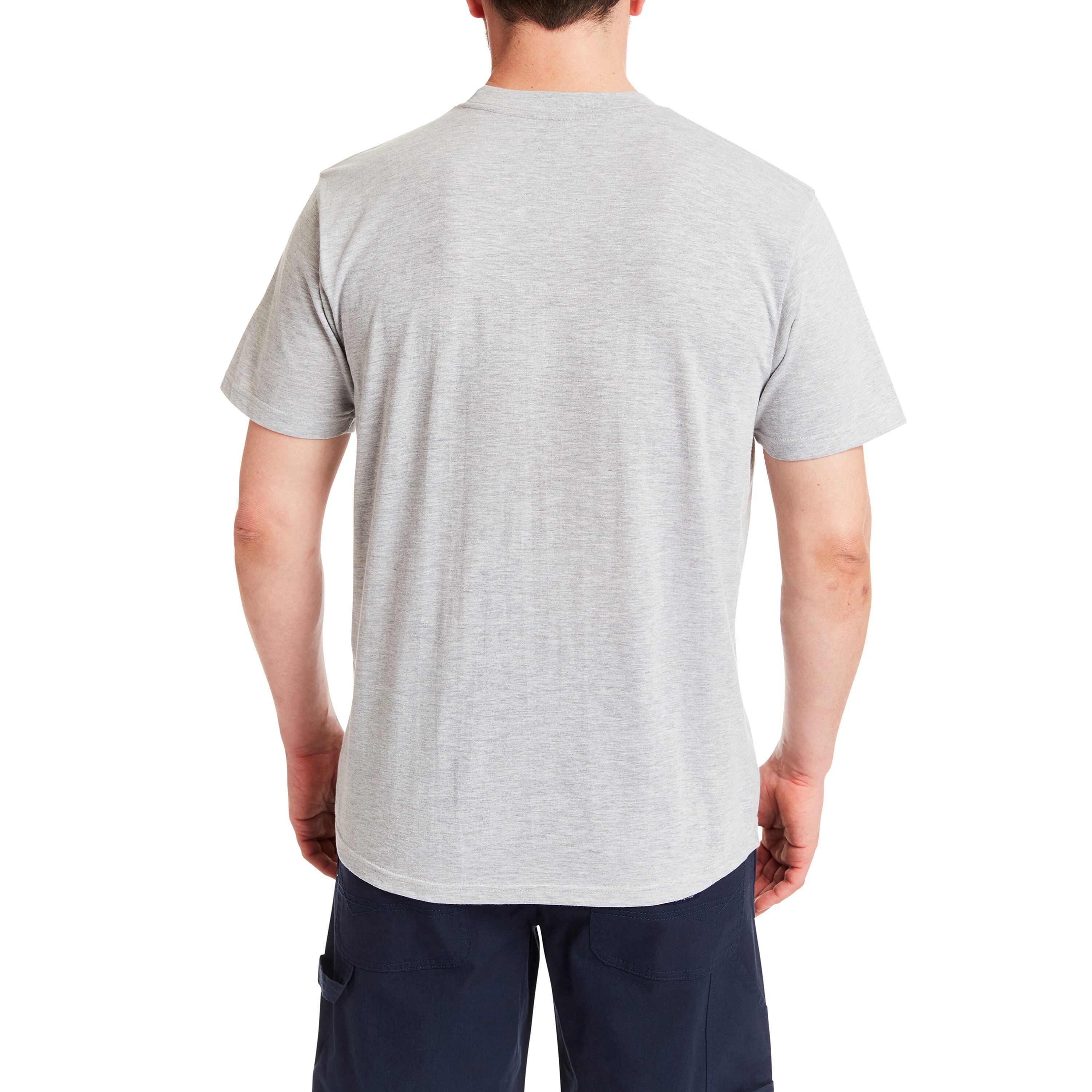 Smith's Workwear SM4666PK3-GRHTR-L Tops-Shirts - View #4