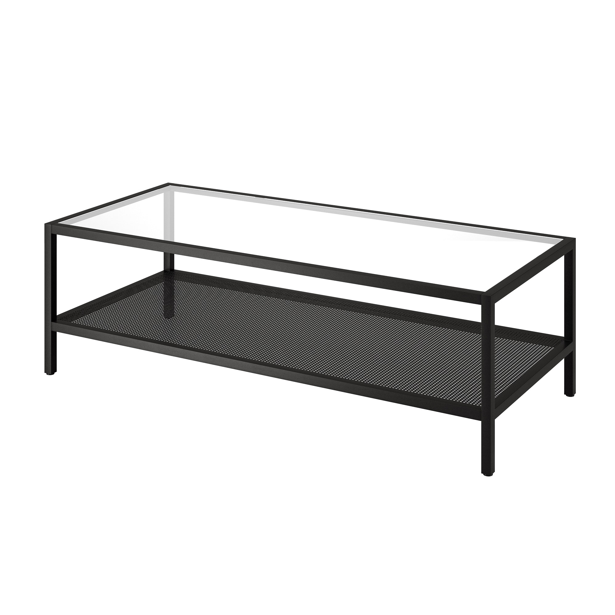 Hailey Home Rigan 54 In Wide Rectangular Coffee Table In Blackened Bronze In The Coffee Tables 5420