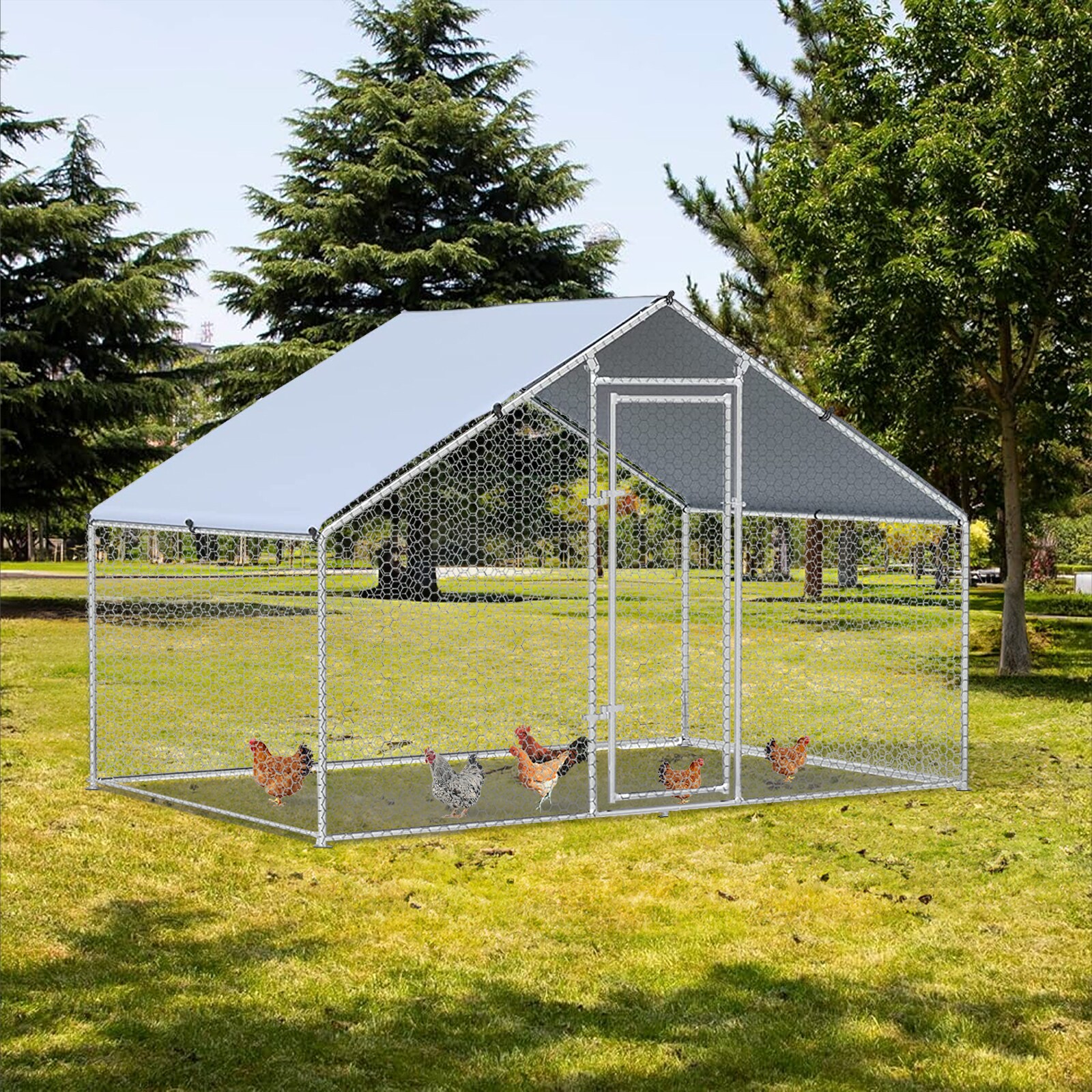 Maocao Hoom JL668166 Chicken-Coops-Rabbit-Hutches - View #2