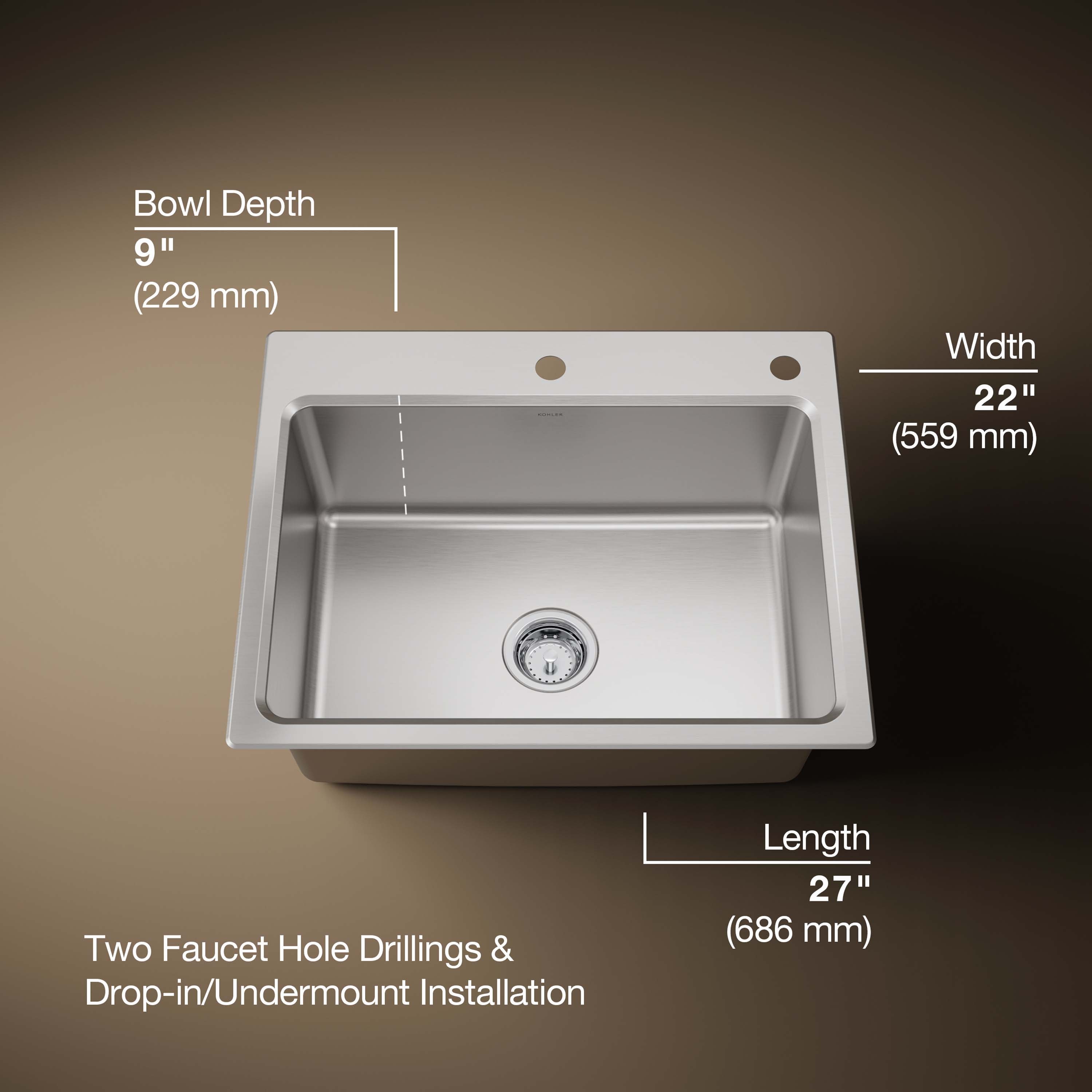 KOHLER R31475-2-NA Kitchen-Sinks - View #4