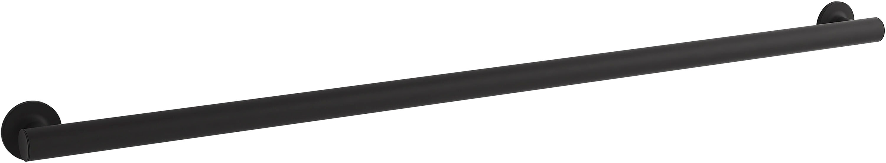 KOHLER K-11896-BL Purist 42-in Matte Black Wall mount ADA Compliant Grab Bar ( 300-lb Weight Capacity )