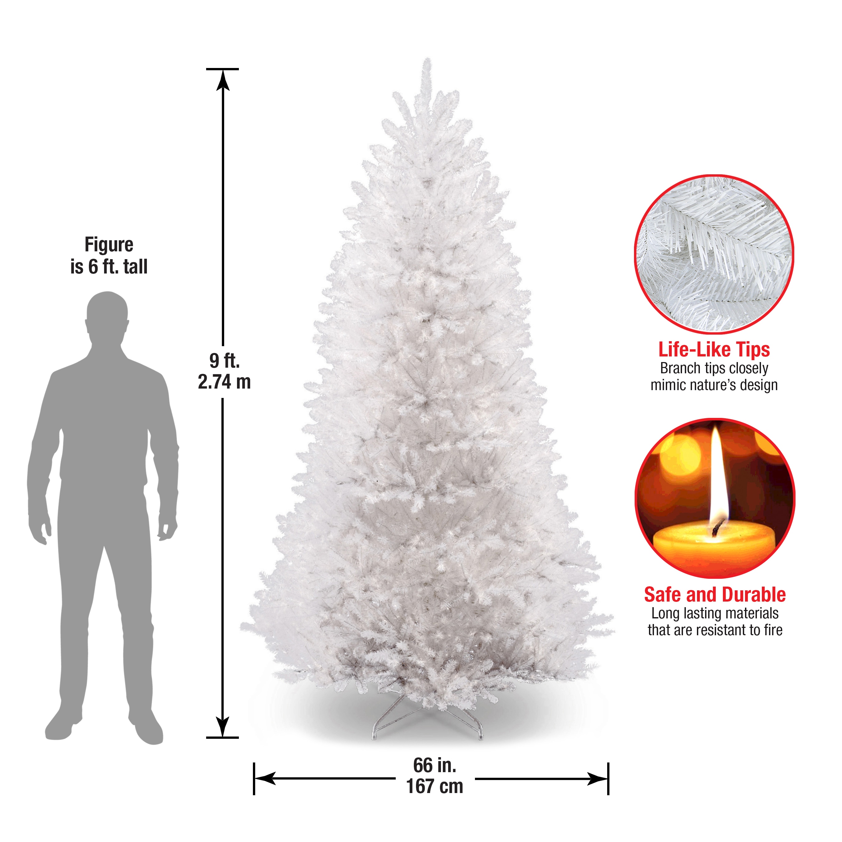 National Tree Company DUWH-90 Artificial-Christmas-Trees - View #4