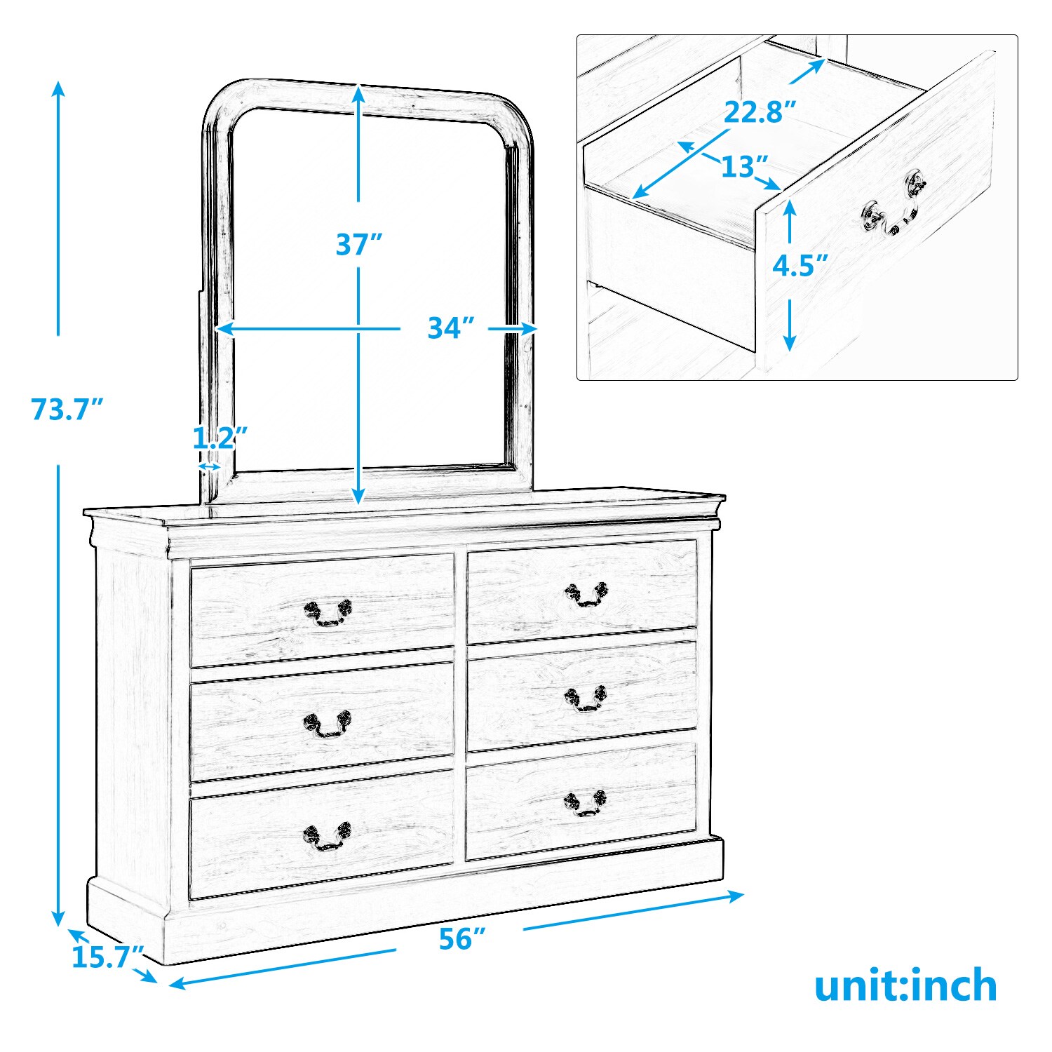 CASAINC OF-SG000114AAA dressers - View #5