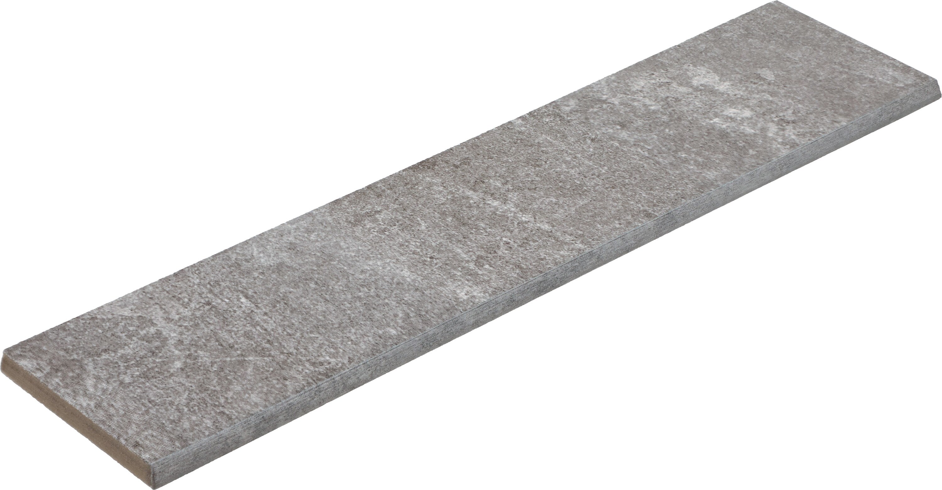 STAINMASTER Harbor Gray 3-in x 12-in Porcelain Bullnose Tile (0.227-sq ...