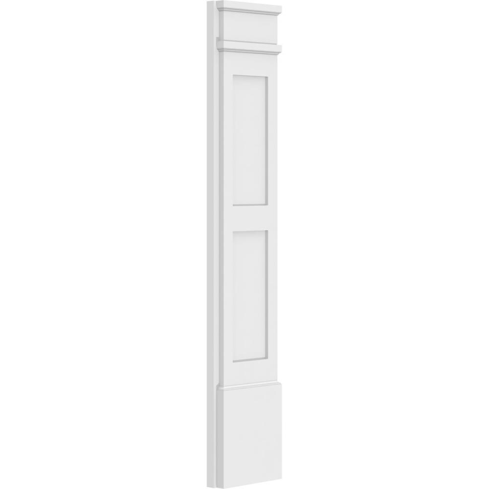 Ekena Millwork PILP09X048DFP02-2 Entry-Door-Casing-Accents - View #4