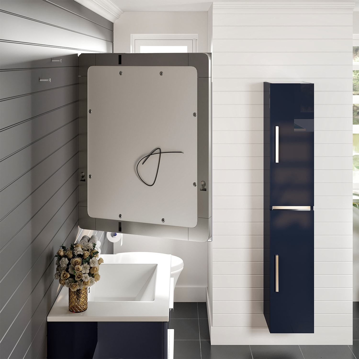 Eviva EVMR52-24X30-LED Framed-Bath-Mirrors - View #6