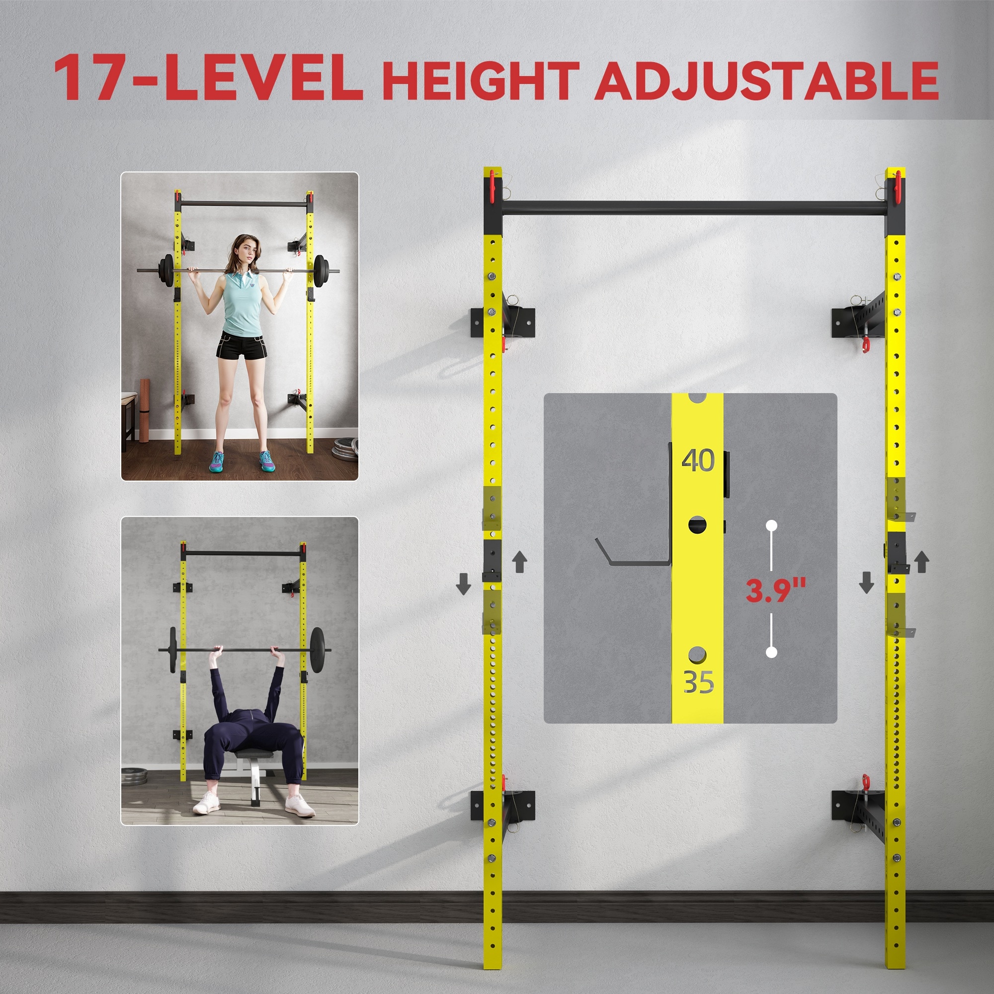 Soozier A91-365V00YL Barbells-Weight-Bars-Plates - View #4