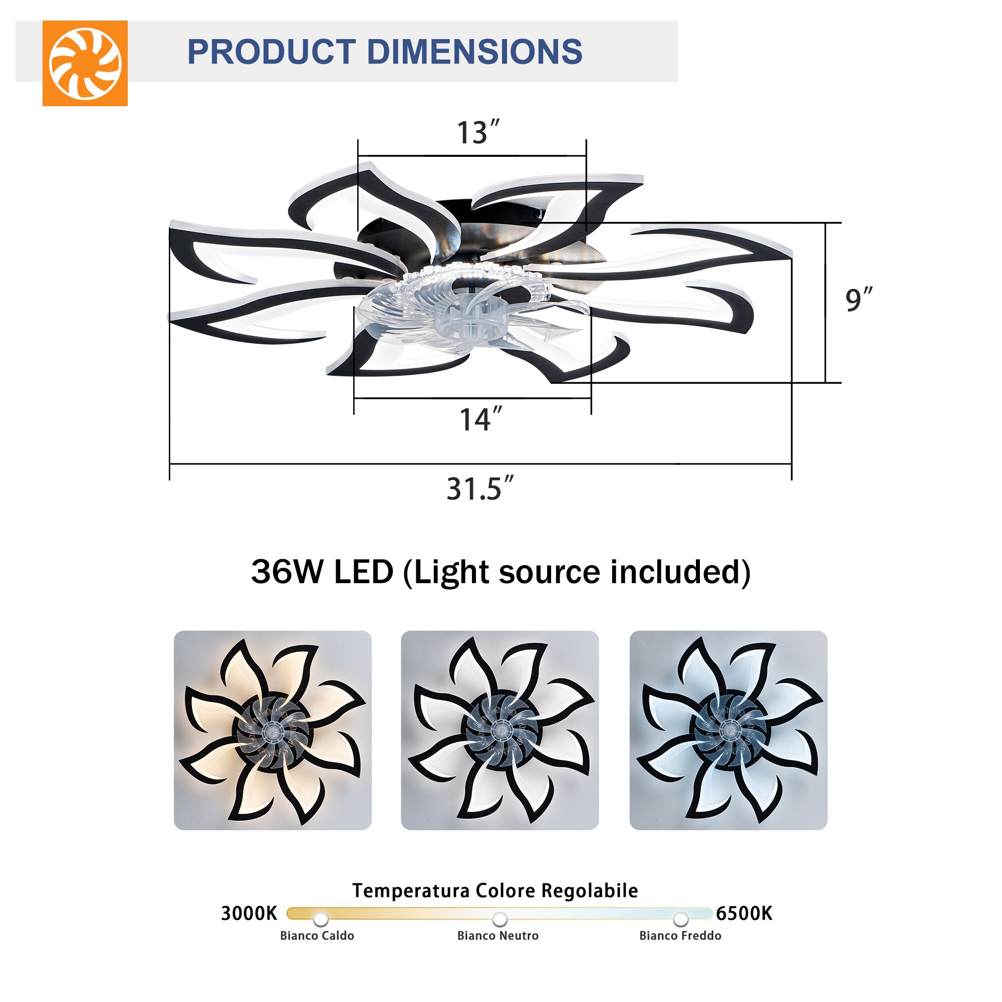 BABOOM BOM-2137578-OR Ceiling-Fans - View #5