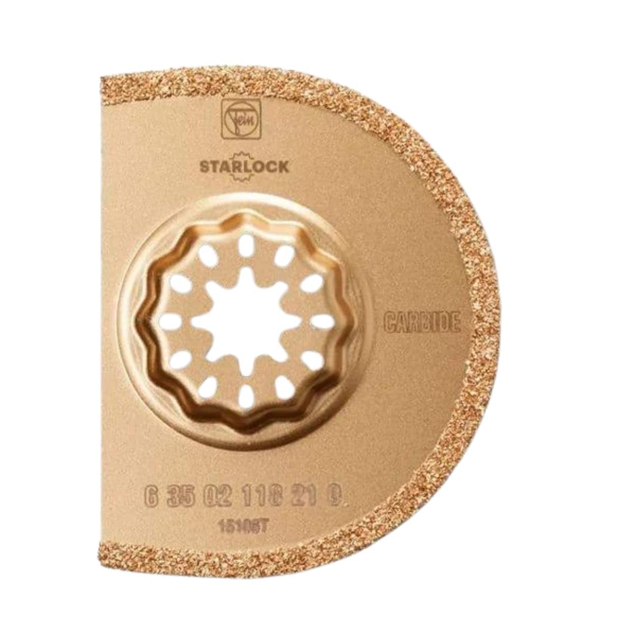 FEIN  Starlock Carbide Segmented Saw Blade 2-15/16 (3/32 Kerf) - Grout Plaster Porous Concrete