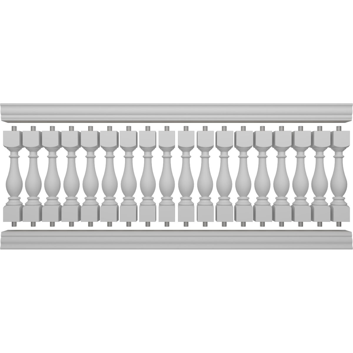 Ekena Millwork BALK42X108LGA railings - View #5