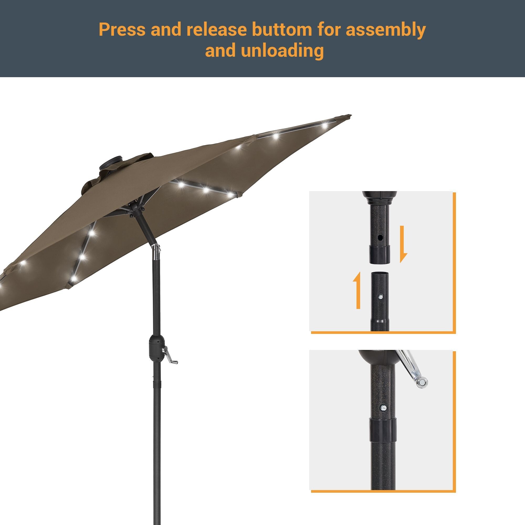 Sonkuki SD-LED90TP Umbrellas-2 - View #7