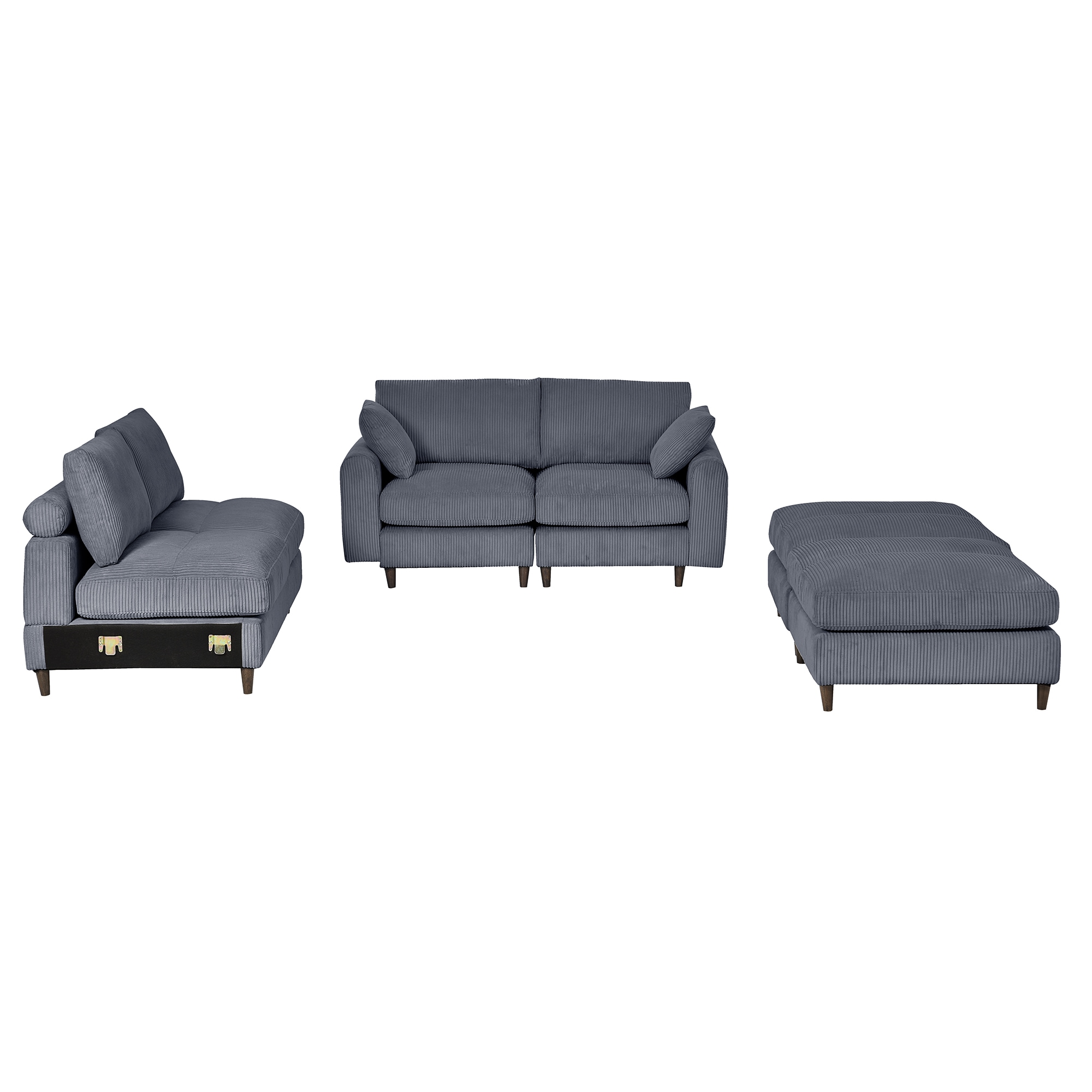 SINOFURN SYA370148WT Sofas-Loveseats - View #5