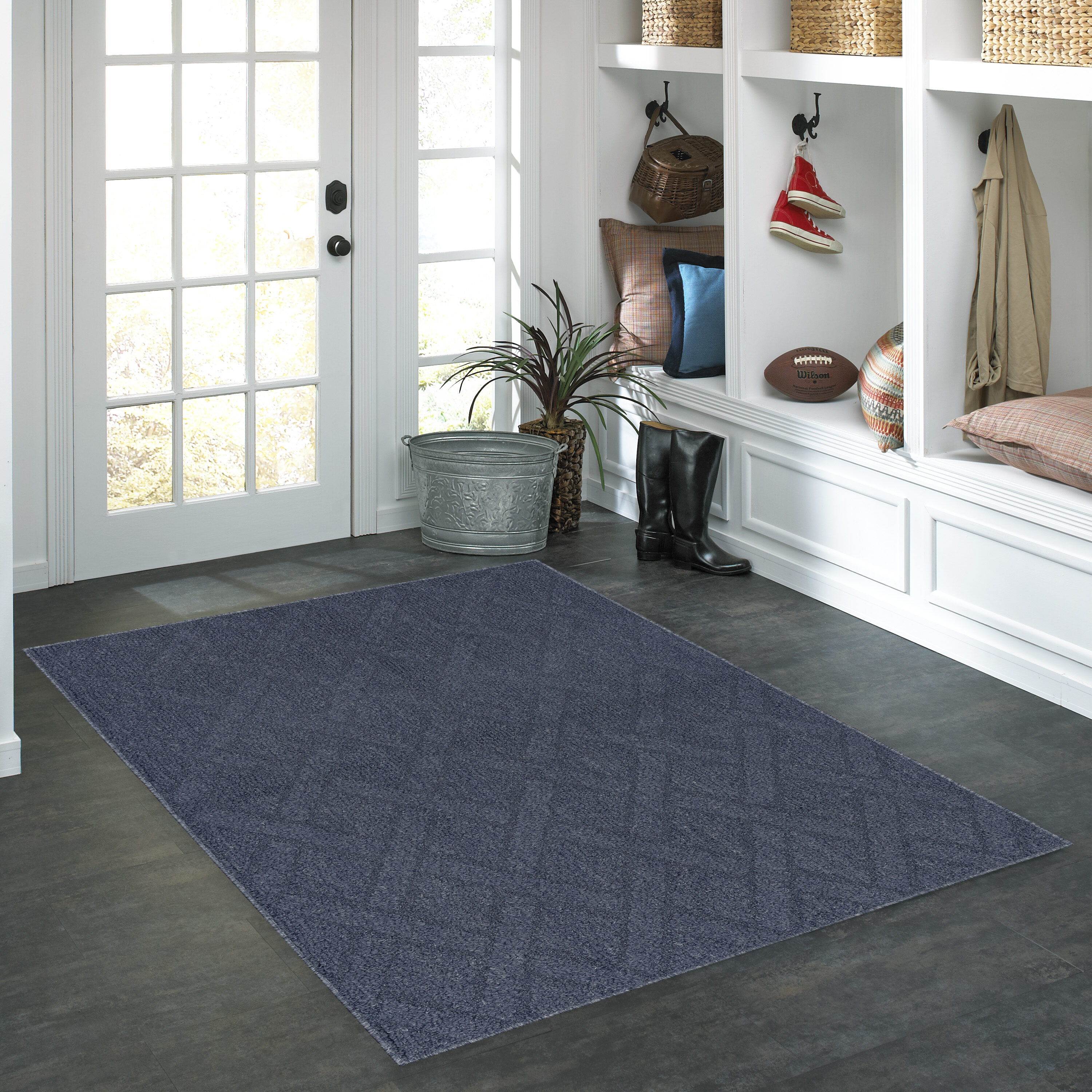 nuLOOM Cooper Non Skid Eco-Friendly Rug Pad, 10' x 14', Gray