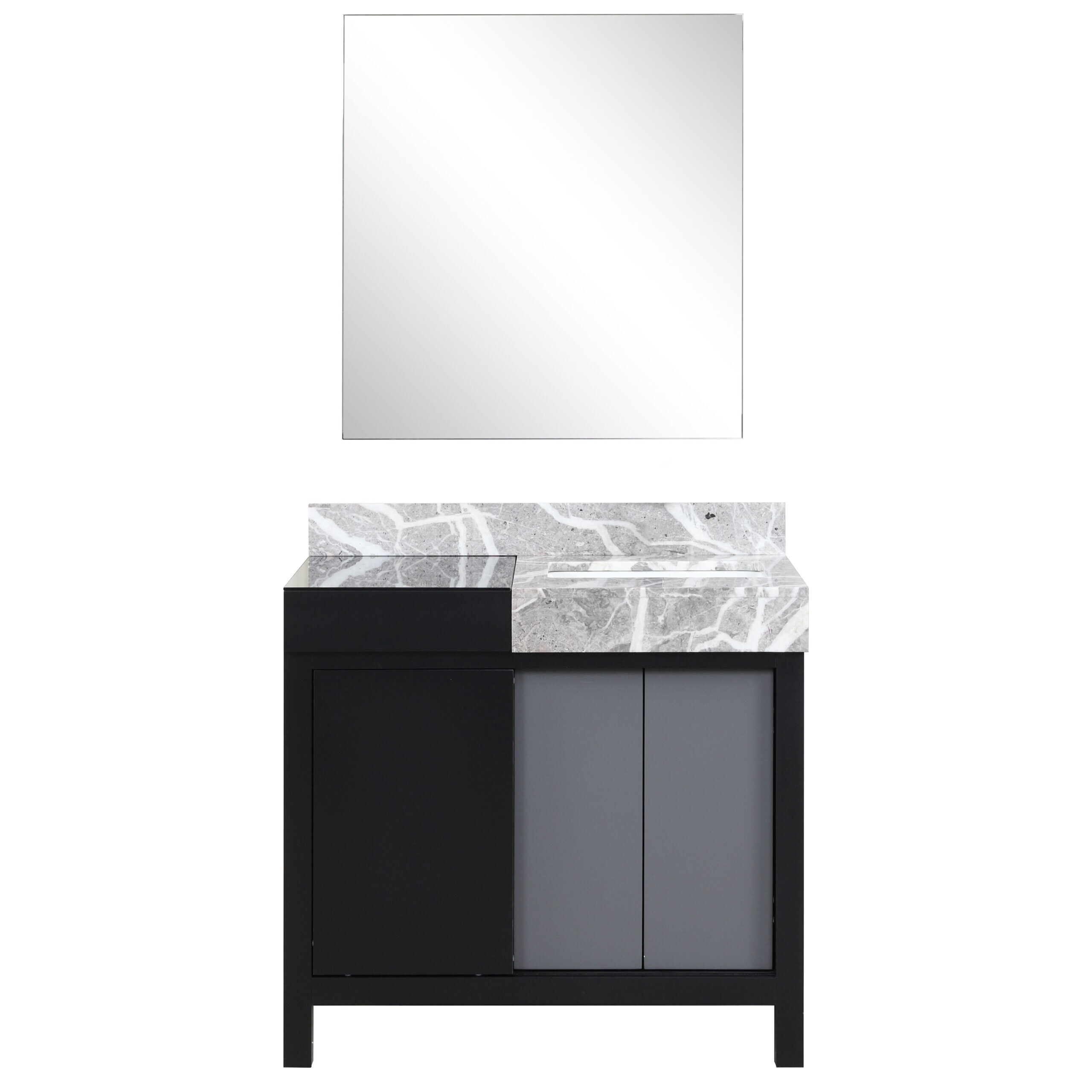 Lexora LZ342236SLISM30 Bath-Vanity-Combo - View #2