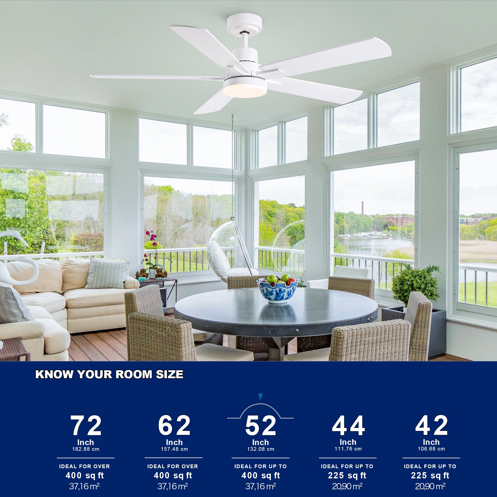 YUHAO LSDY1170AWH52 Ceiling-Fans - View #6
