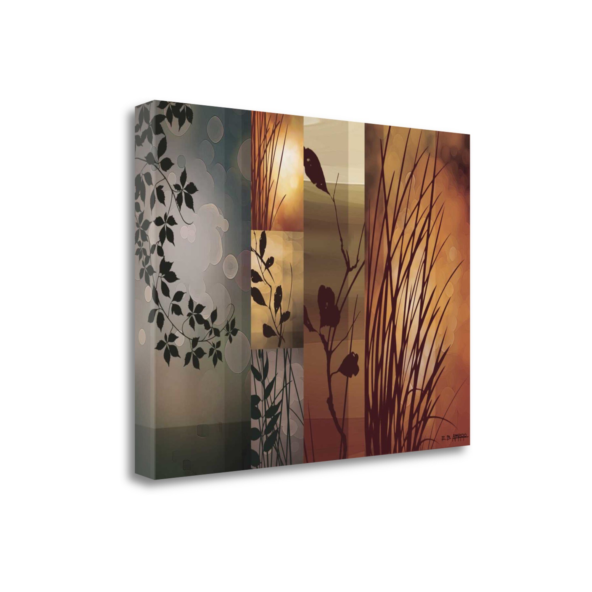 Tangletown Fine Art CAAEP102-2921C Autumnal Equinox Edward Aparicio 21-in H x 29-in W Abstract Print on Canvas