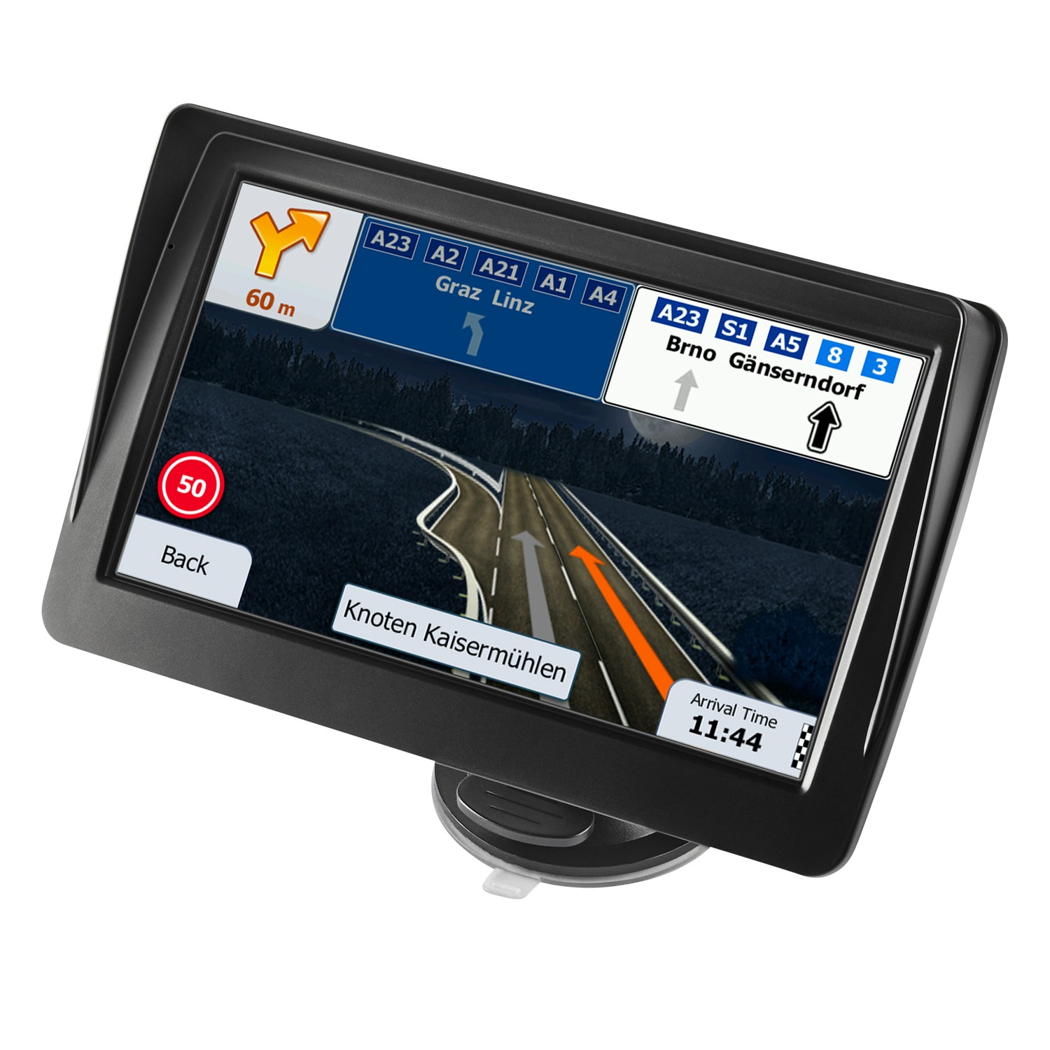 VEVOR - GPS Navigator for Car 7 inch Touch Screen 8GB GPS Navigation System with Lifetime Map Upd...