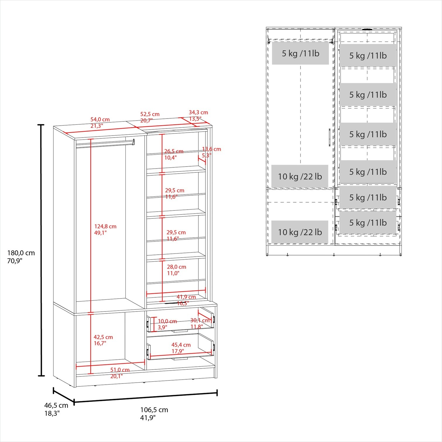 Naturefalls 5498911ZUPM3 dressers - View #2